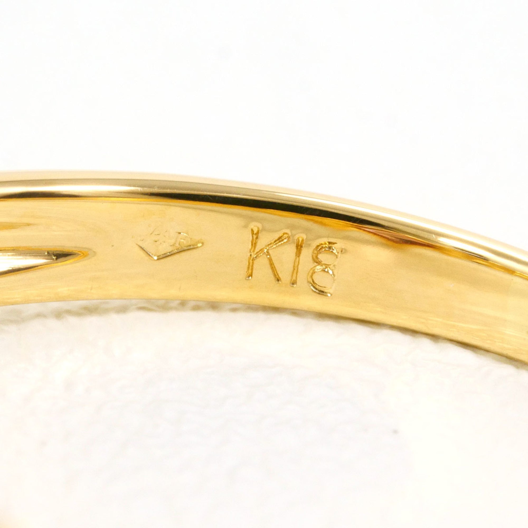 Unbranded Pink Yellow Gold Yellow Gold (18K) Band Ring (Pre-Owned)