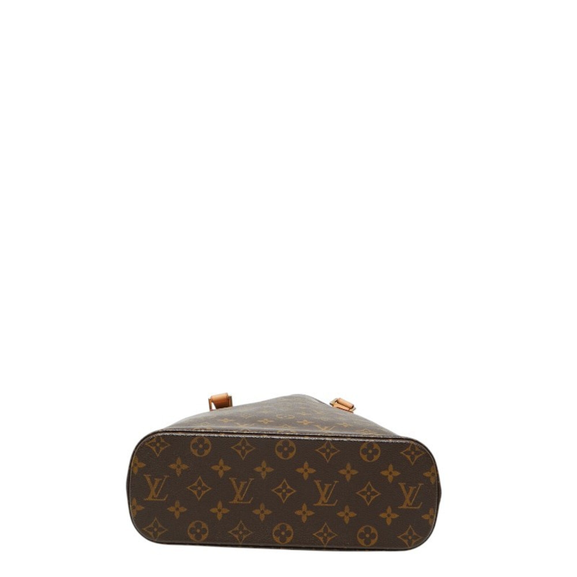 Louis Vuitton Brown Pvc Leather Tote Bag (Pre-Owned)