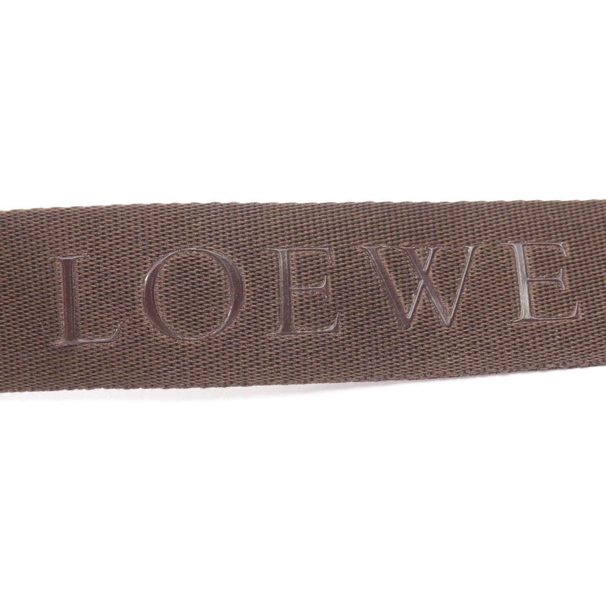 Loewe Brown Coated Canvas Pvc Leather Handbag Shoulder Bag (Pre-Owned)