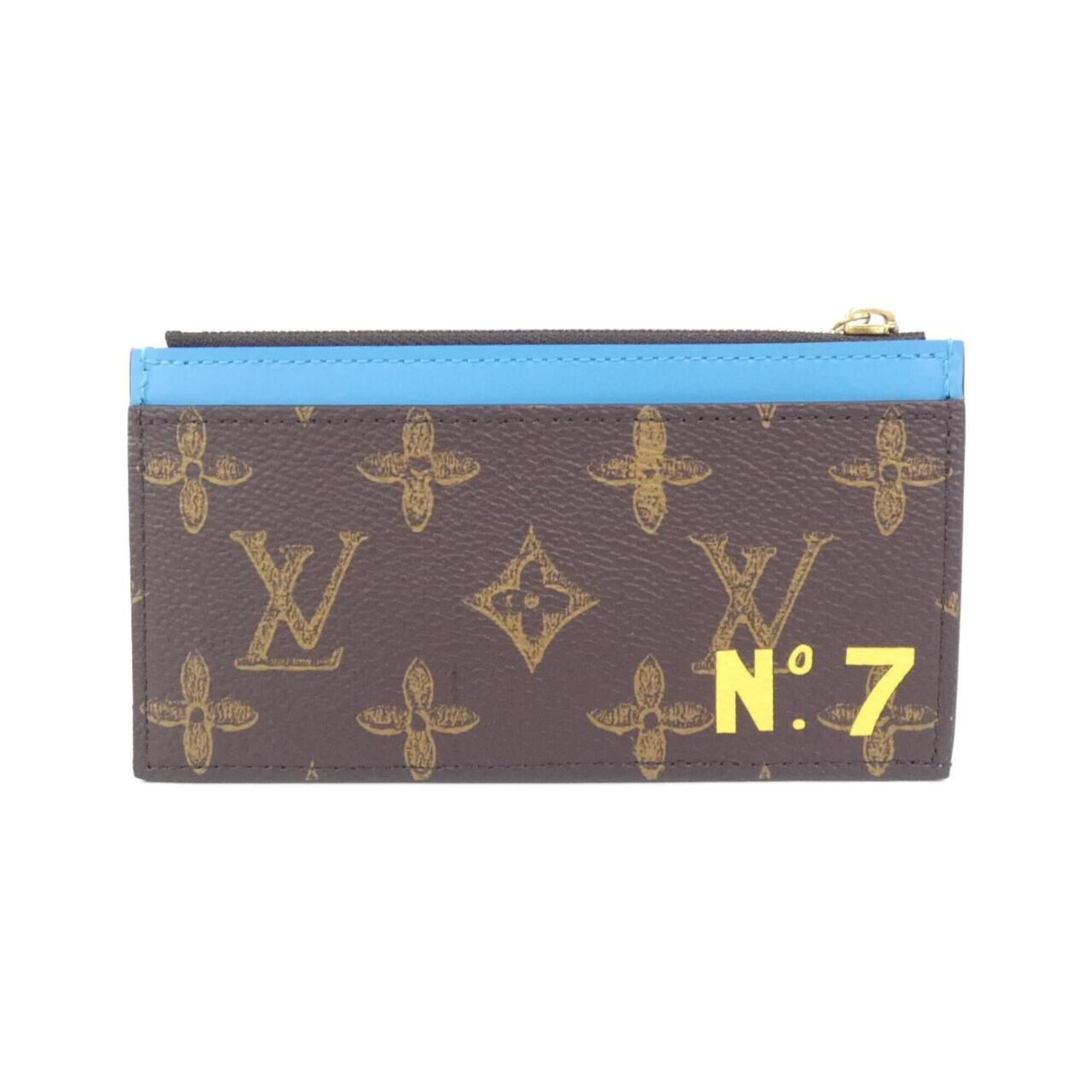 Louis Vuitton Marron Coated Canvas Coin Purse/Coin Case (Pre-Owned)