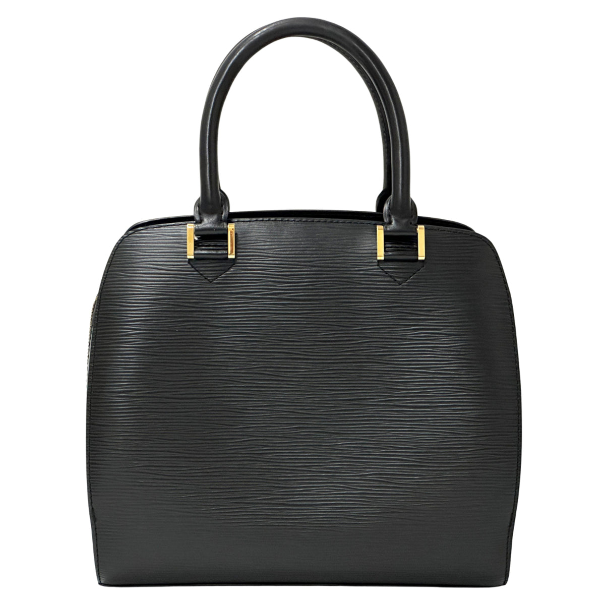 Louis Vuitton Black Noir Epi Leather Handbag (Pre-Owned)