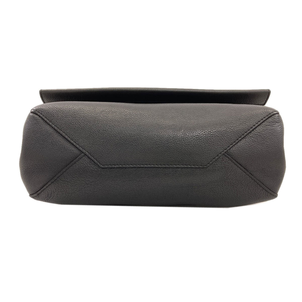 Louis Vuitton Black Leather Handbag (Pre-Owned)