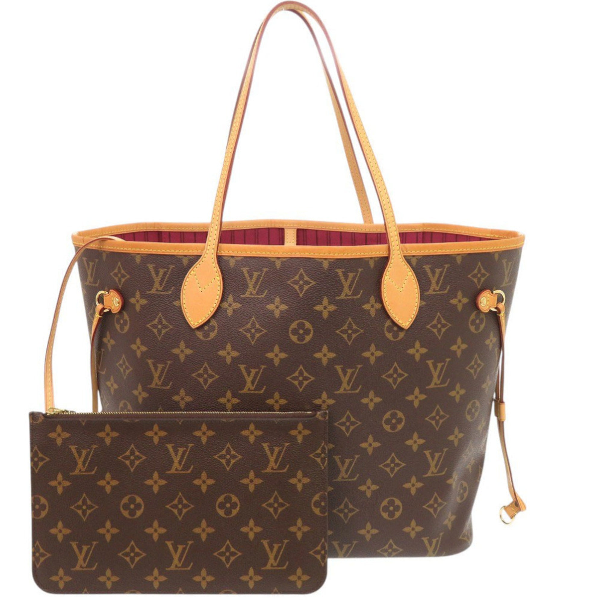 Louis Vuitton Fuchsia Monogram Monogram Handbag Tote Bag (Pre-Owned)