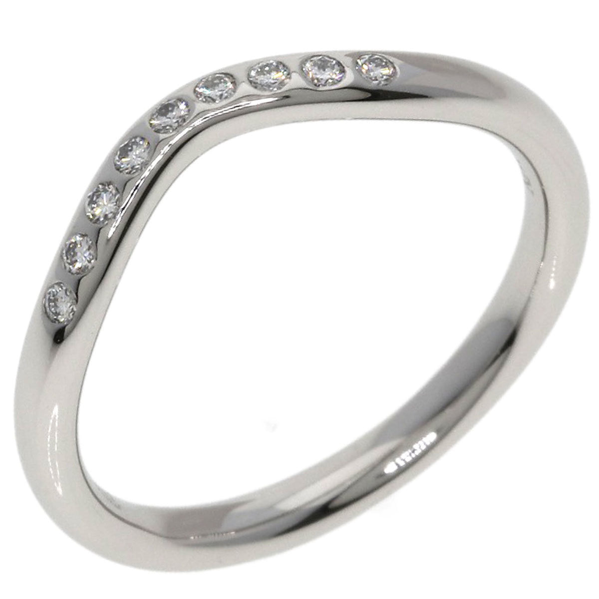 Tiffany Platinum 950 Band Ring (Pre-Owned)
