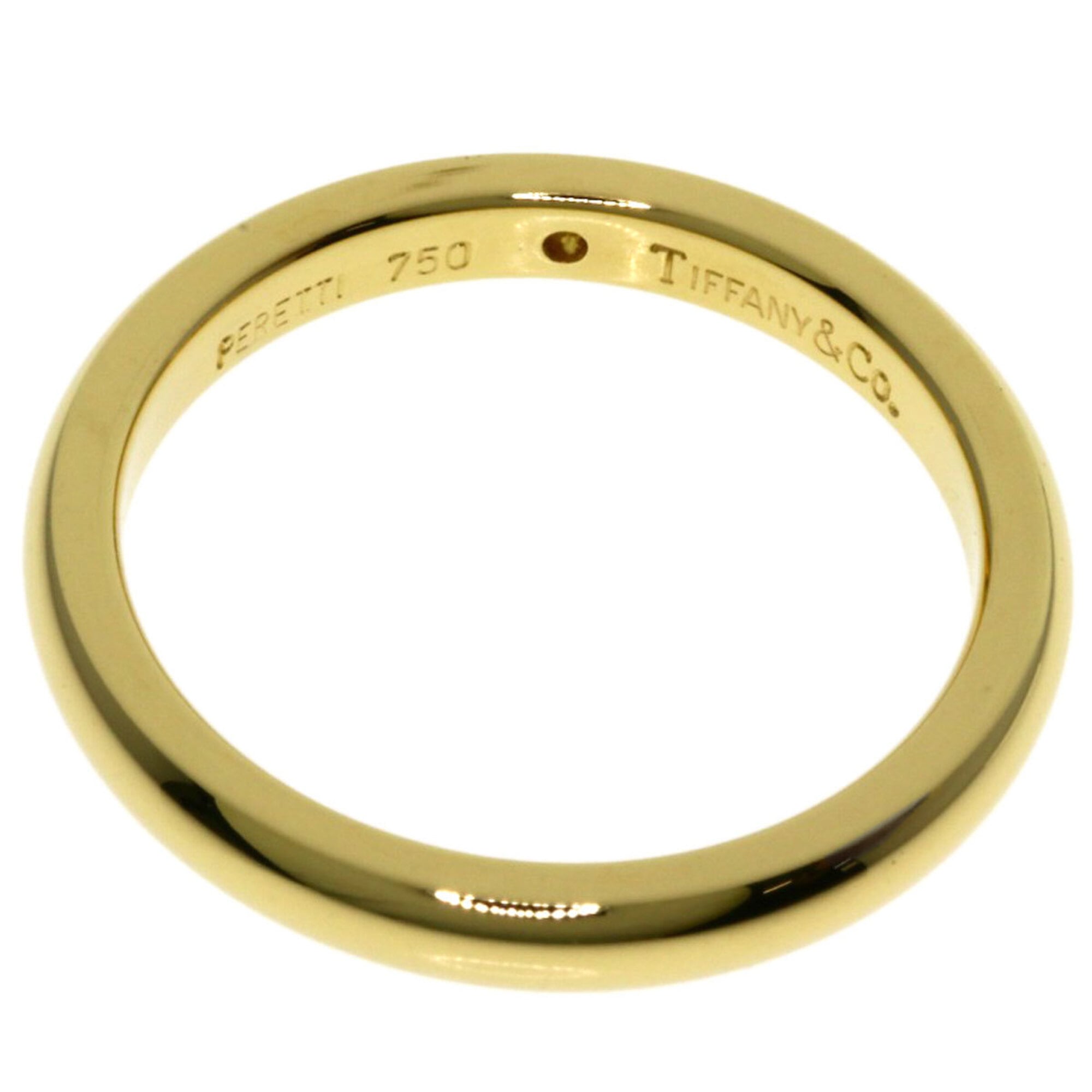 Tiffany Yellow Gold (18K) Band Ring (Pre-Owned)