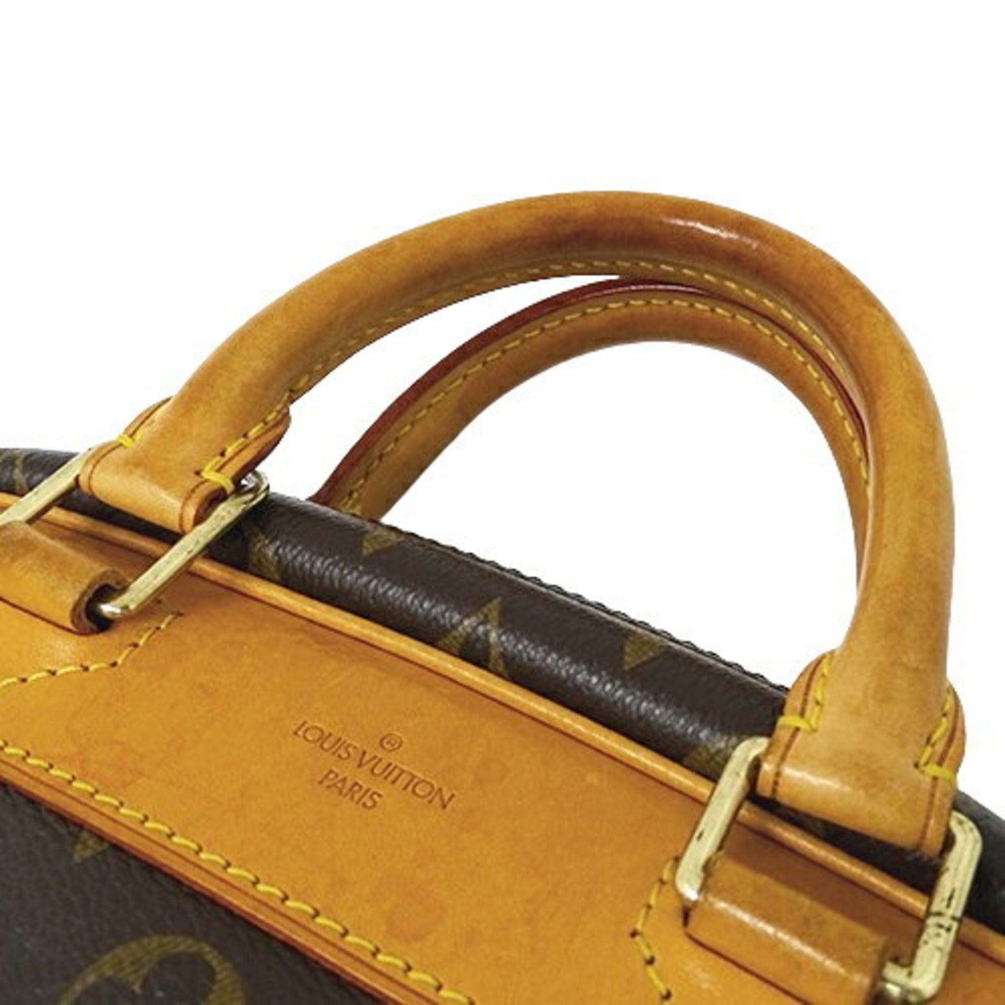 Louis Vuitton Brown Galle Monogram Monogram Handbag (Pre-Owned)
