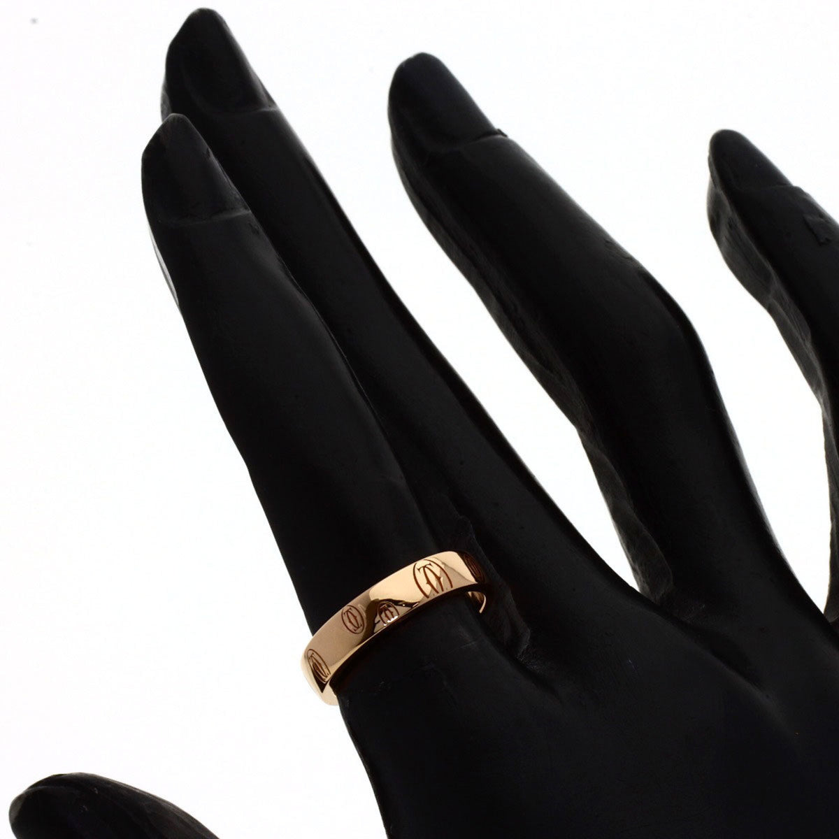 Cartier Happy Birthday Pink Gold (18K) Band Ring (Pre-Owned)