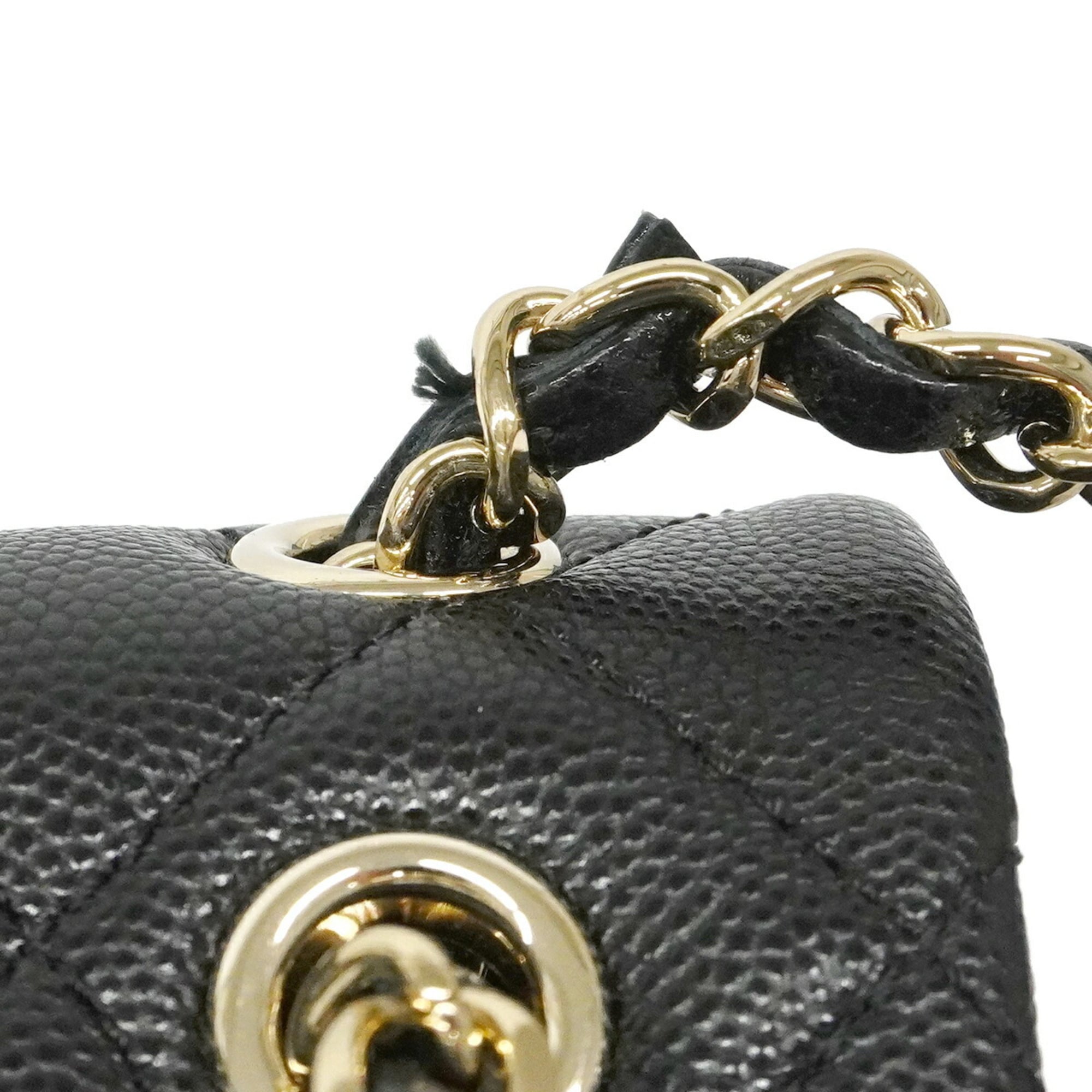 Chanel Black Grained Calfskin Backpack (Pre-Owned)