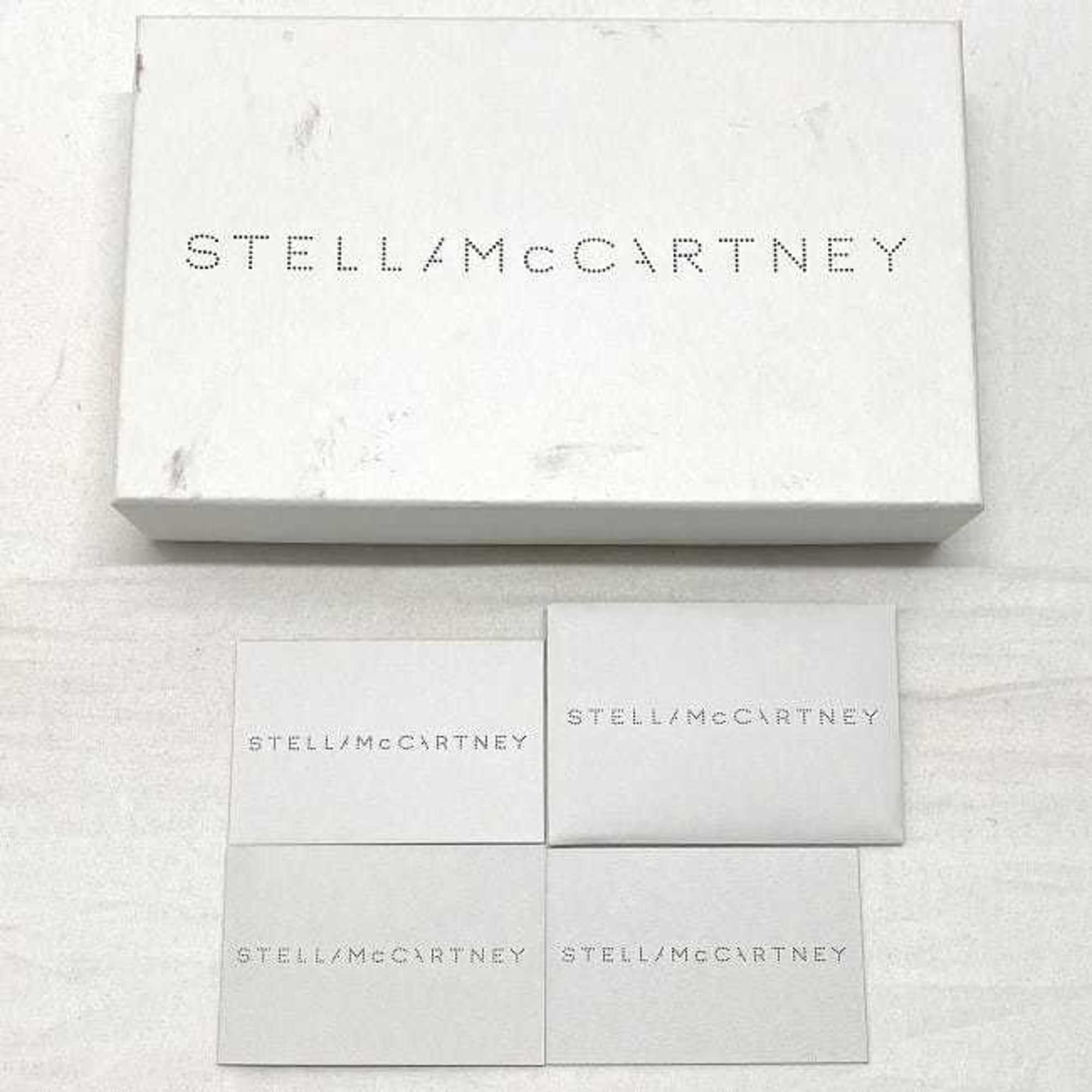 Stella Mccartney Navy Silver Polyester Metal Long Wallet (Bi-Fold) (Pre-Owned)