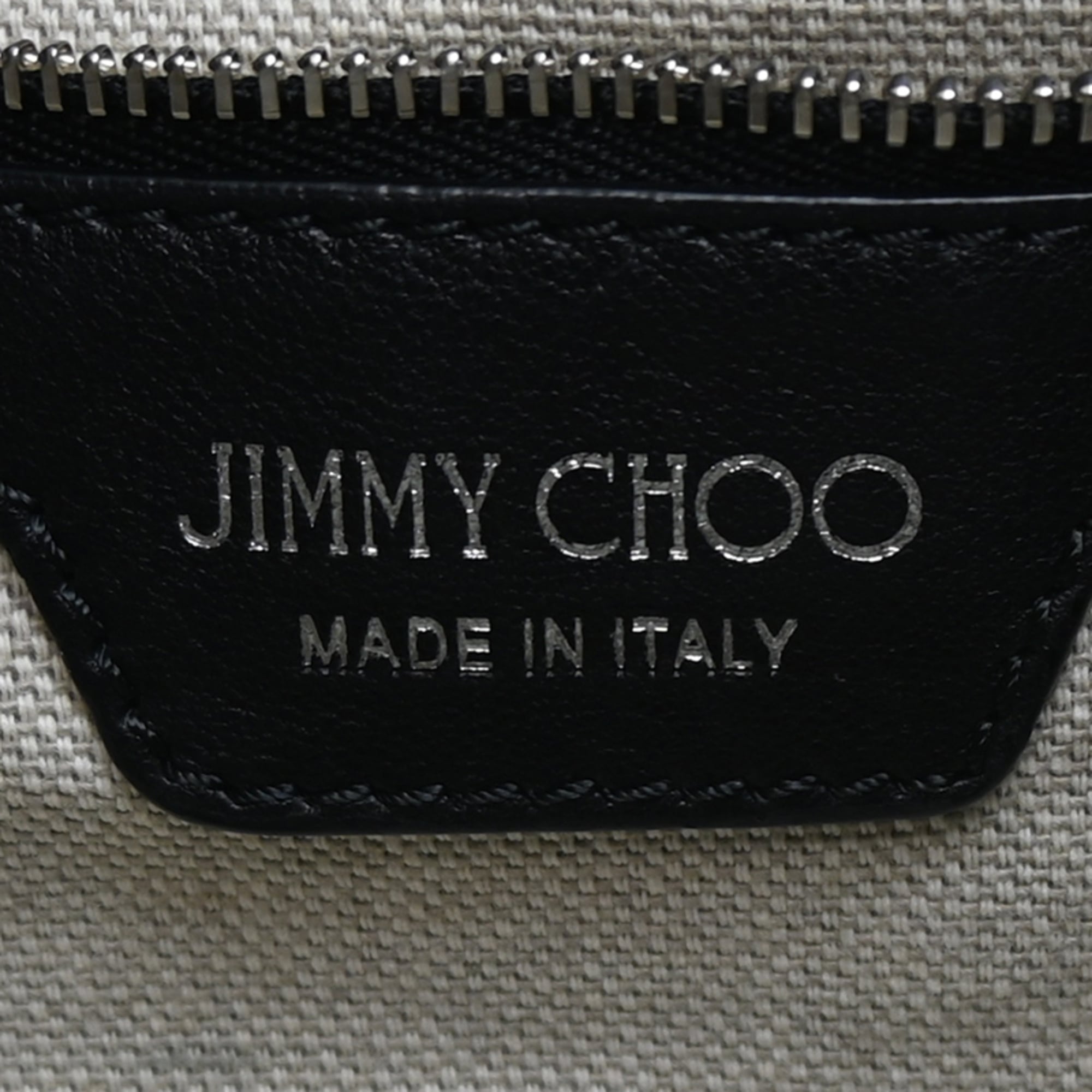 Jimmy Choo Black Leather Tote Bag (Pre-Owned)