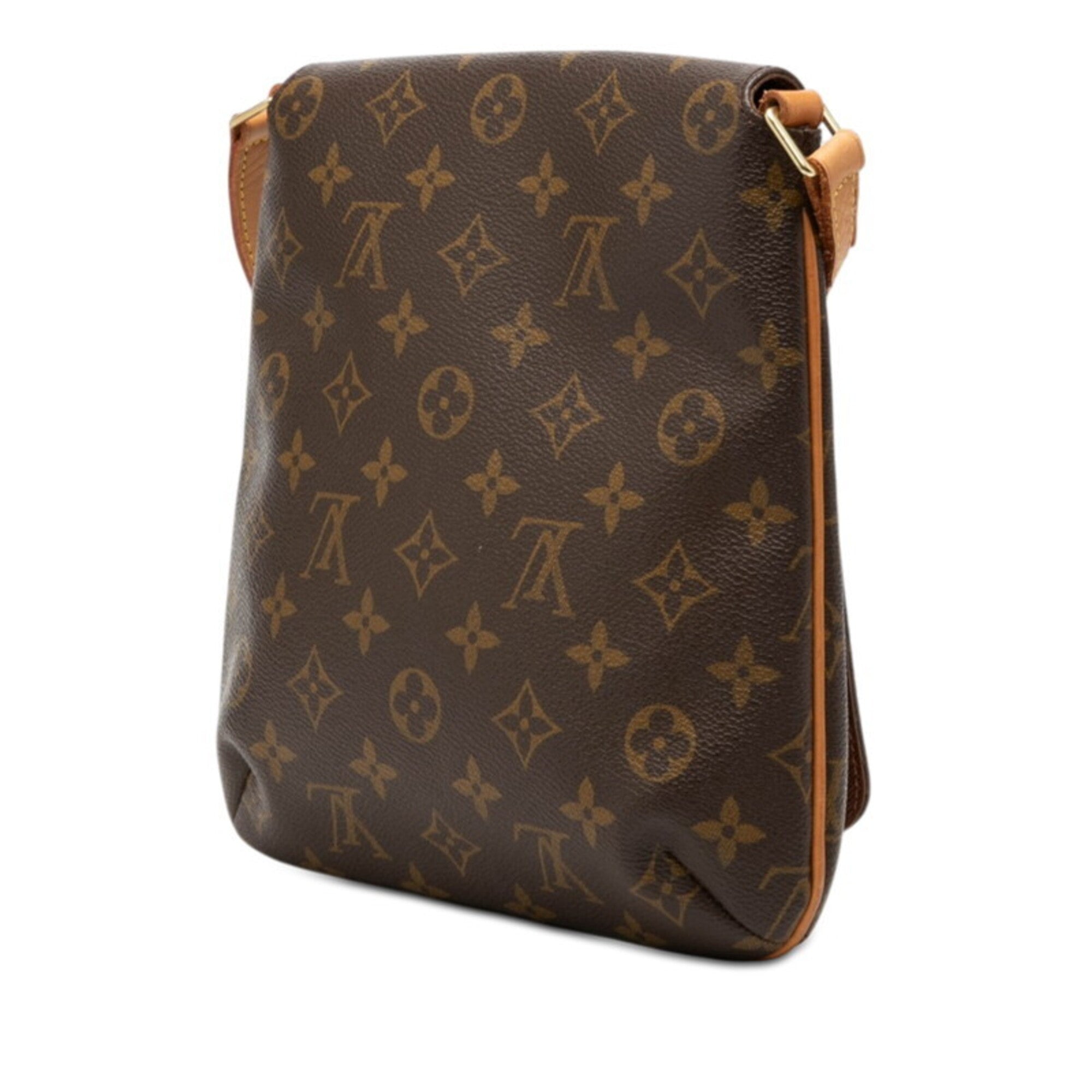 Louis Vuitton Brown Pvc Leather Shoulder Bag (Pre-Owned)