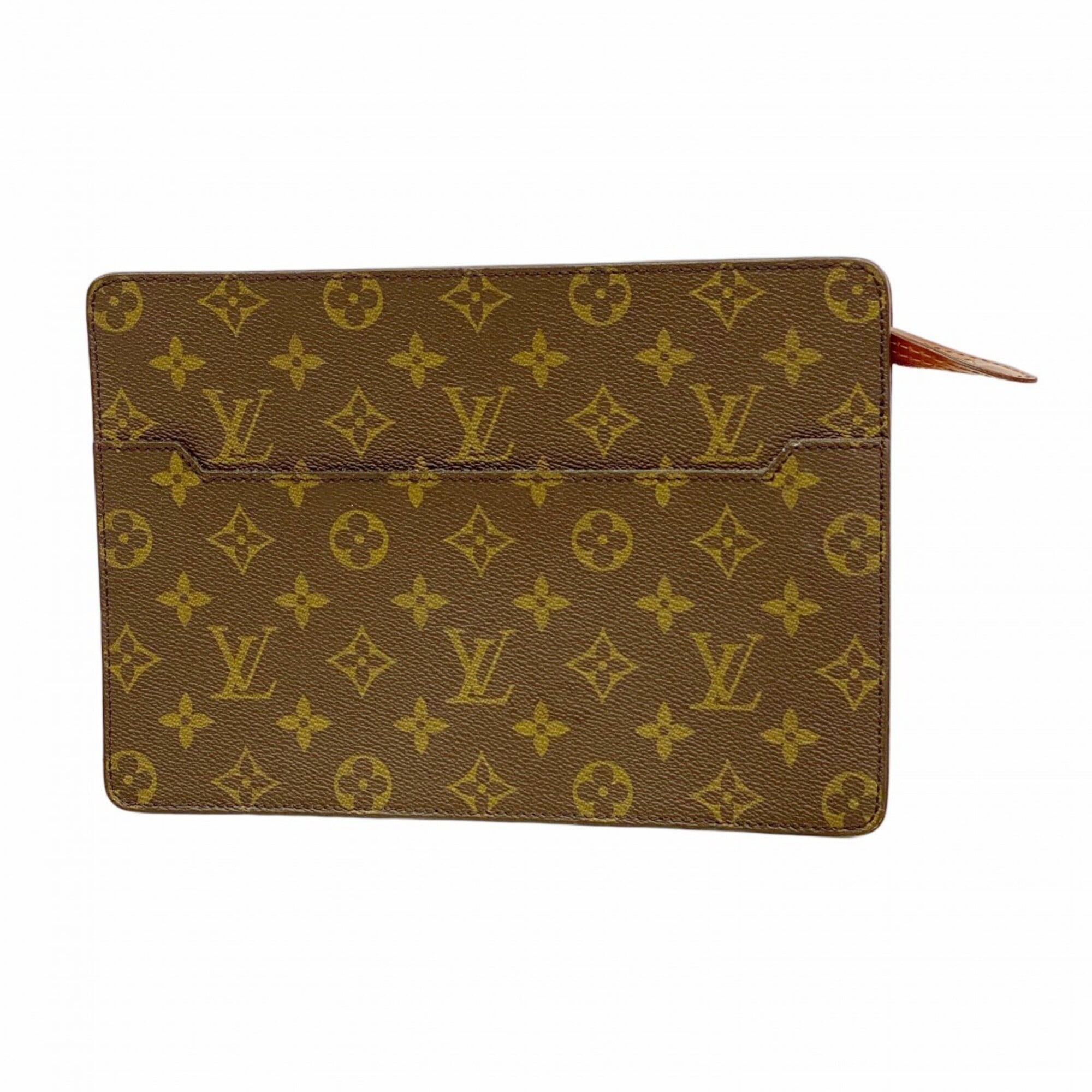 Louis Vuitton Brown Clutch Bag (Pre-Owned)