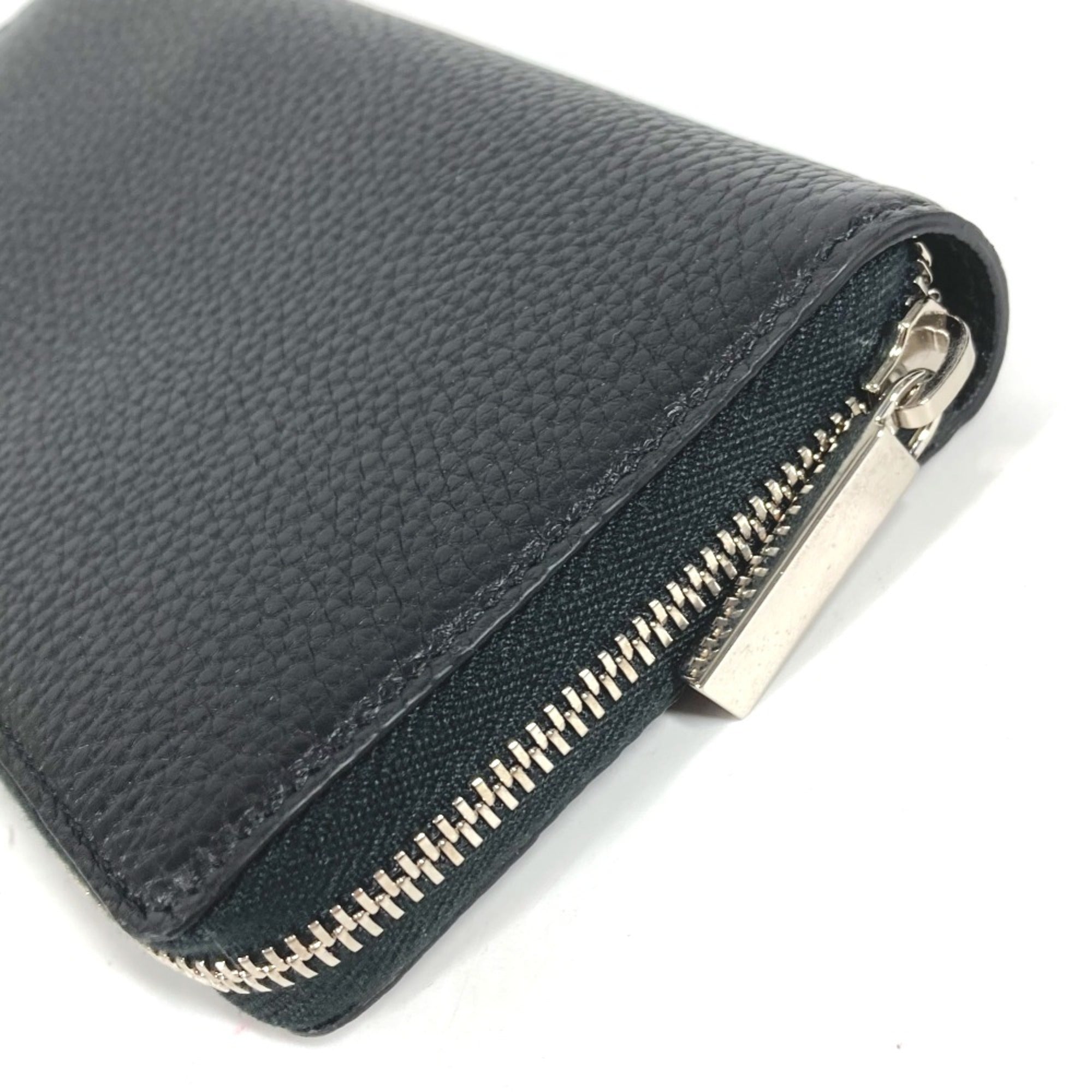 Gucci Black Leather Long Wallet (Bi-Fold) (Pre-Owned)