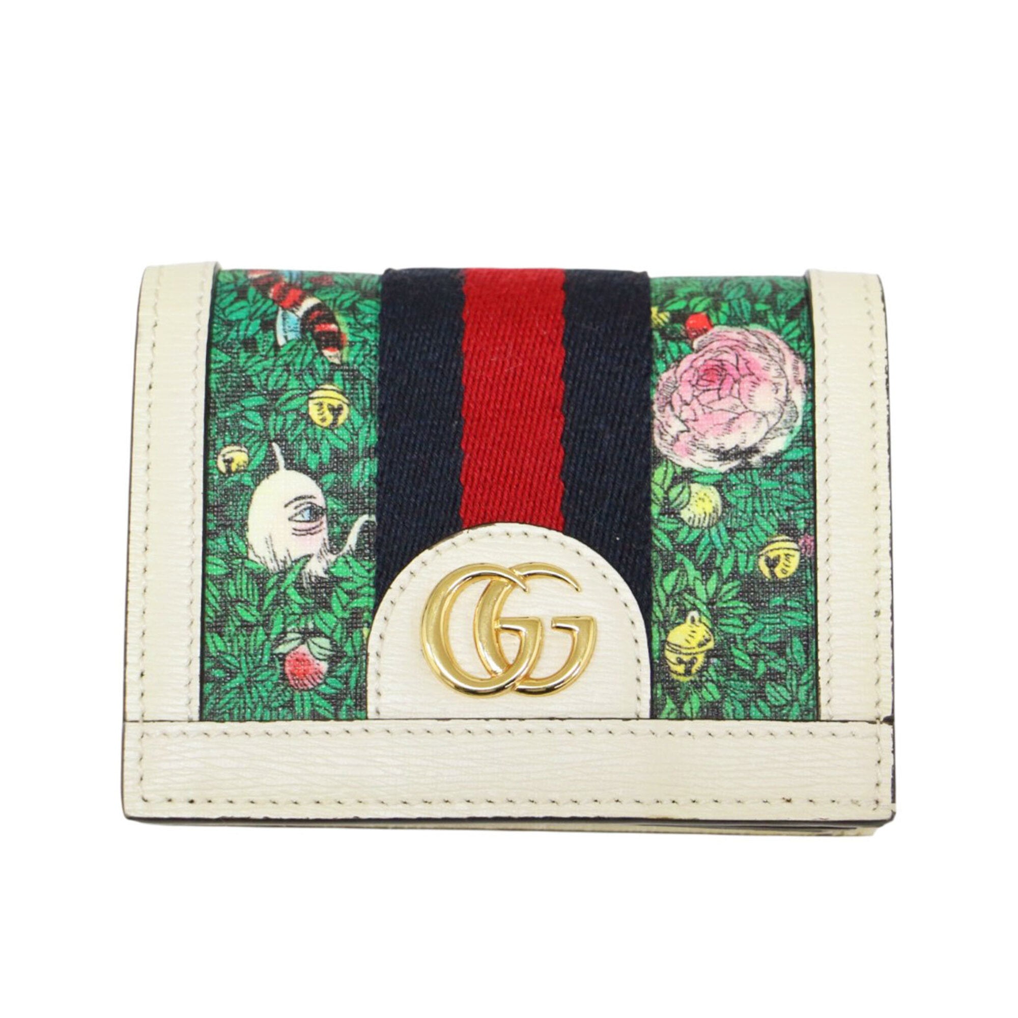 Gucci Ivory Leather Wallet (Bi-Fold) (Pre-Owned)