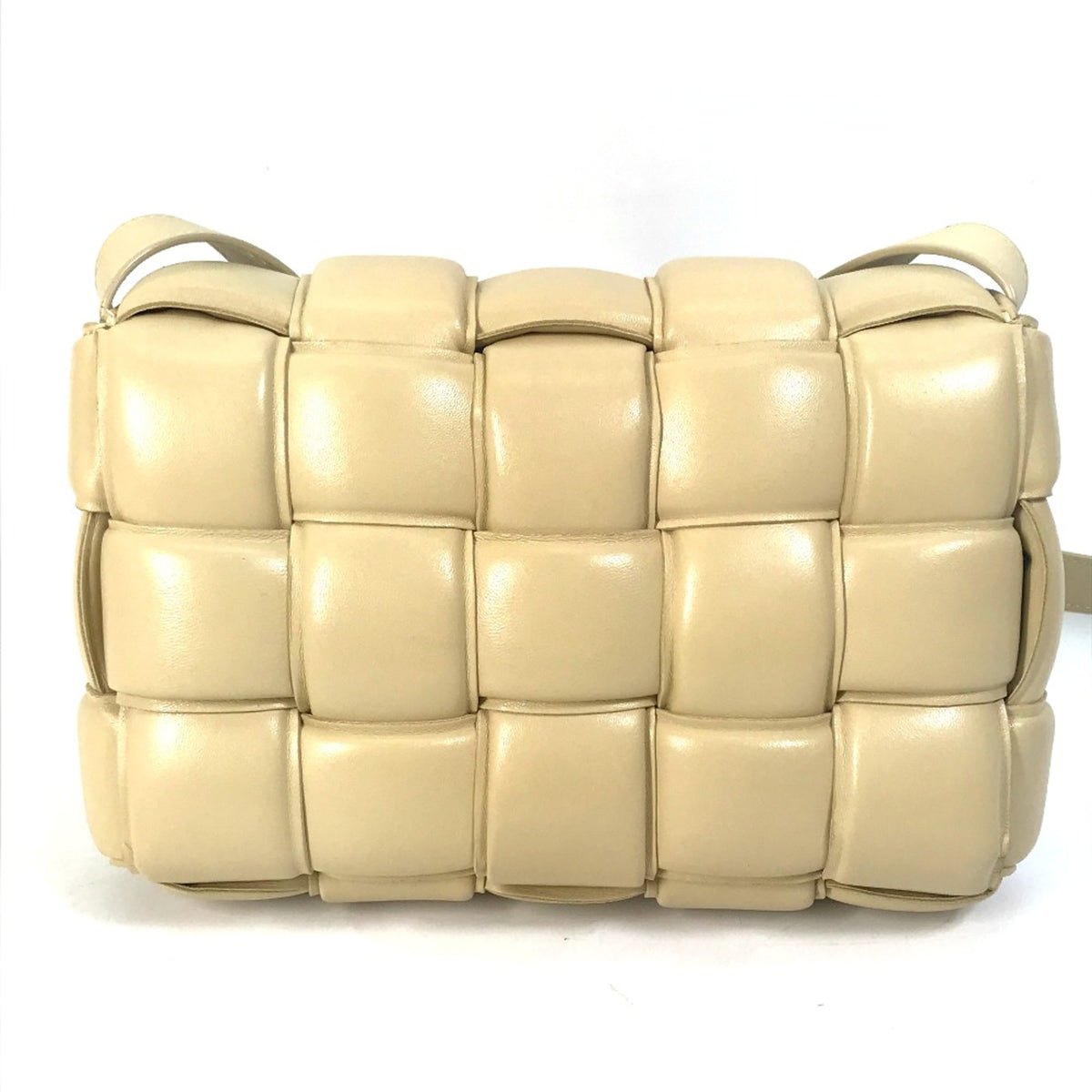 Bottega Veneta Beige Leather Shoulder Bag (Pre-Owned)