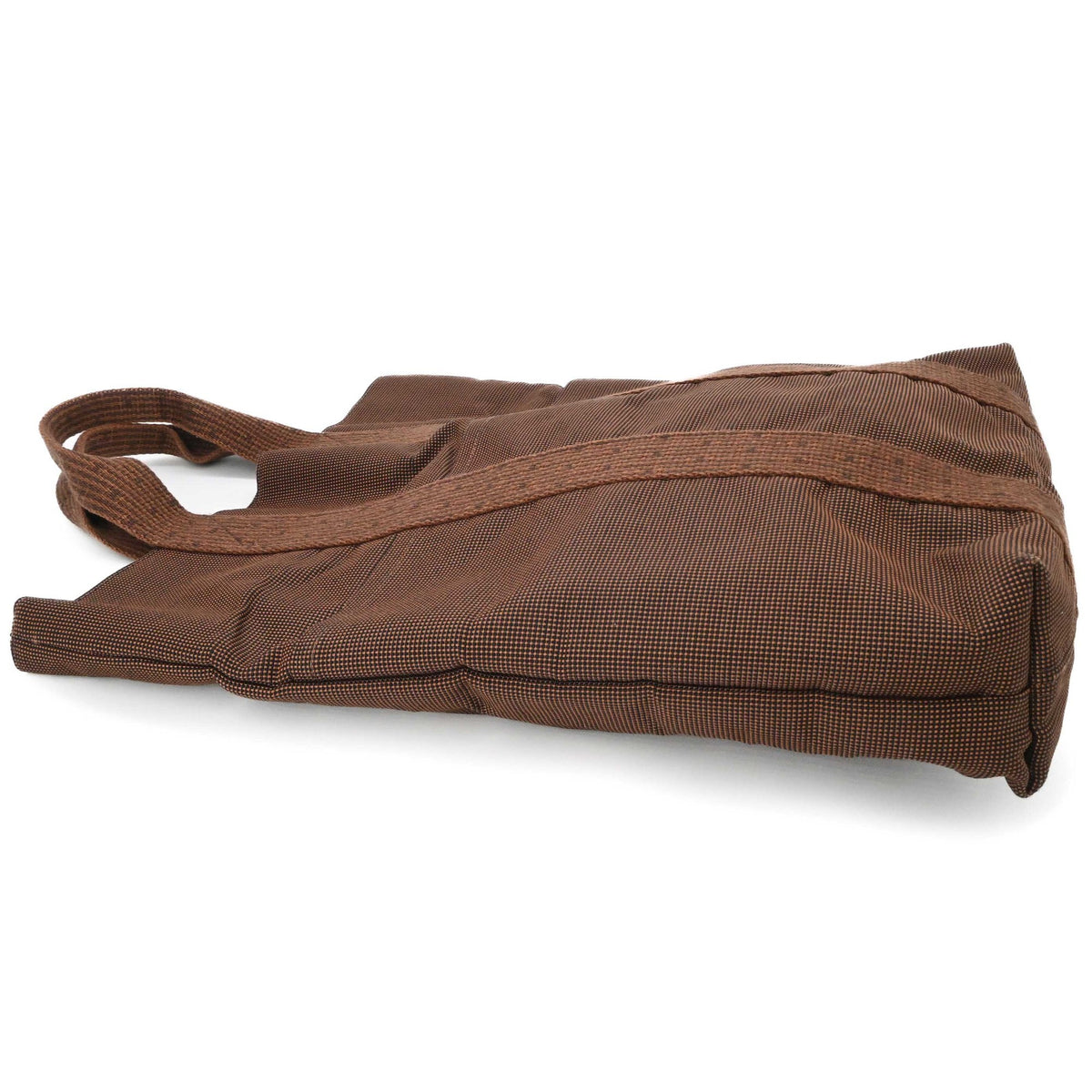 Hermes Brown Canvas Tote Bag (Pre-Owned)