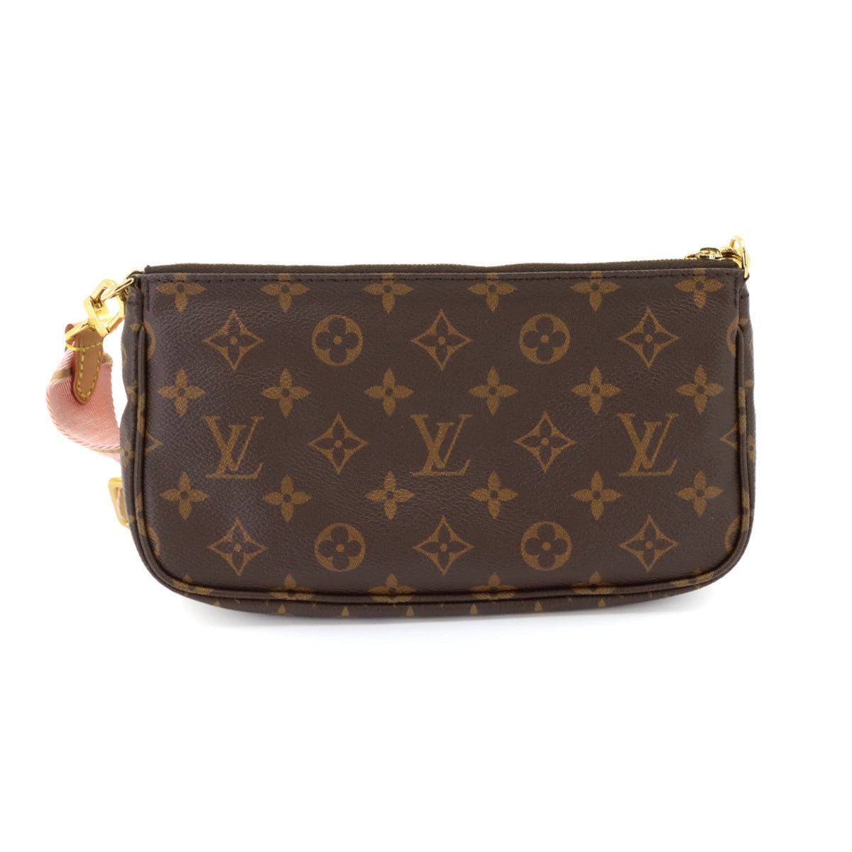 Louis Vuitton Monogram Rose Clair Monogram Handbag Pochette Pouch Shoulder Bag (Pre-Owned)