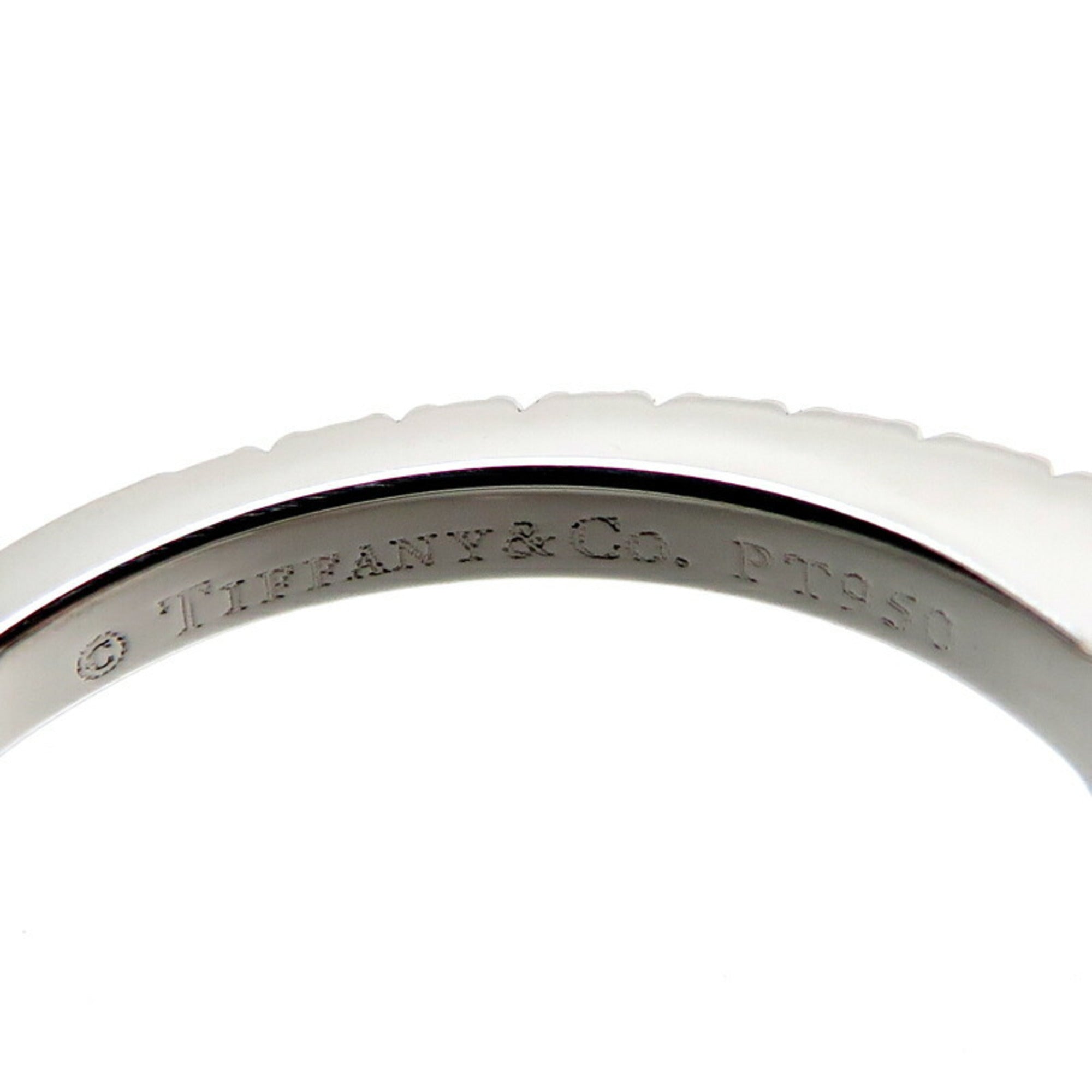 Tiffany Platinum 950 Band Ring (Pre-Owned)