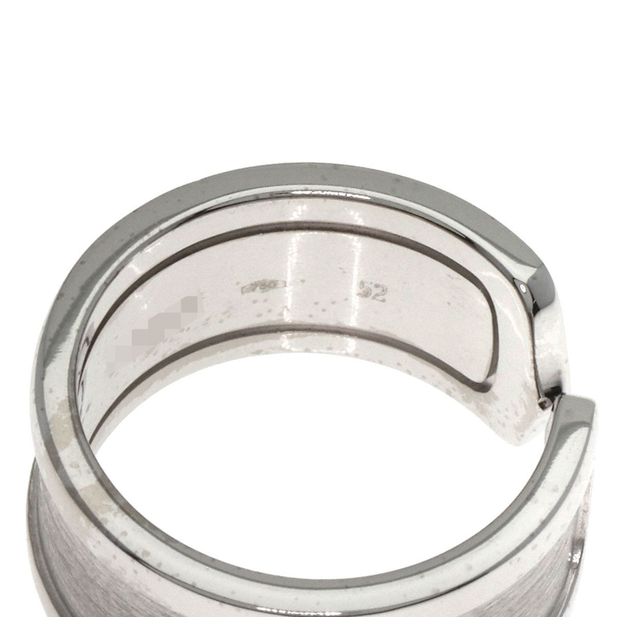 Cartier C2 White Gold (18K) Band Ring (Pre-Owned)