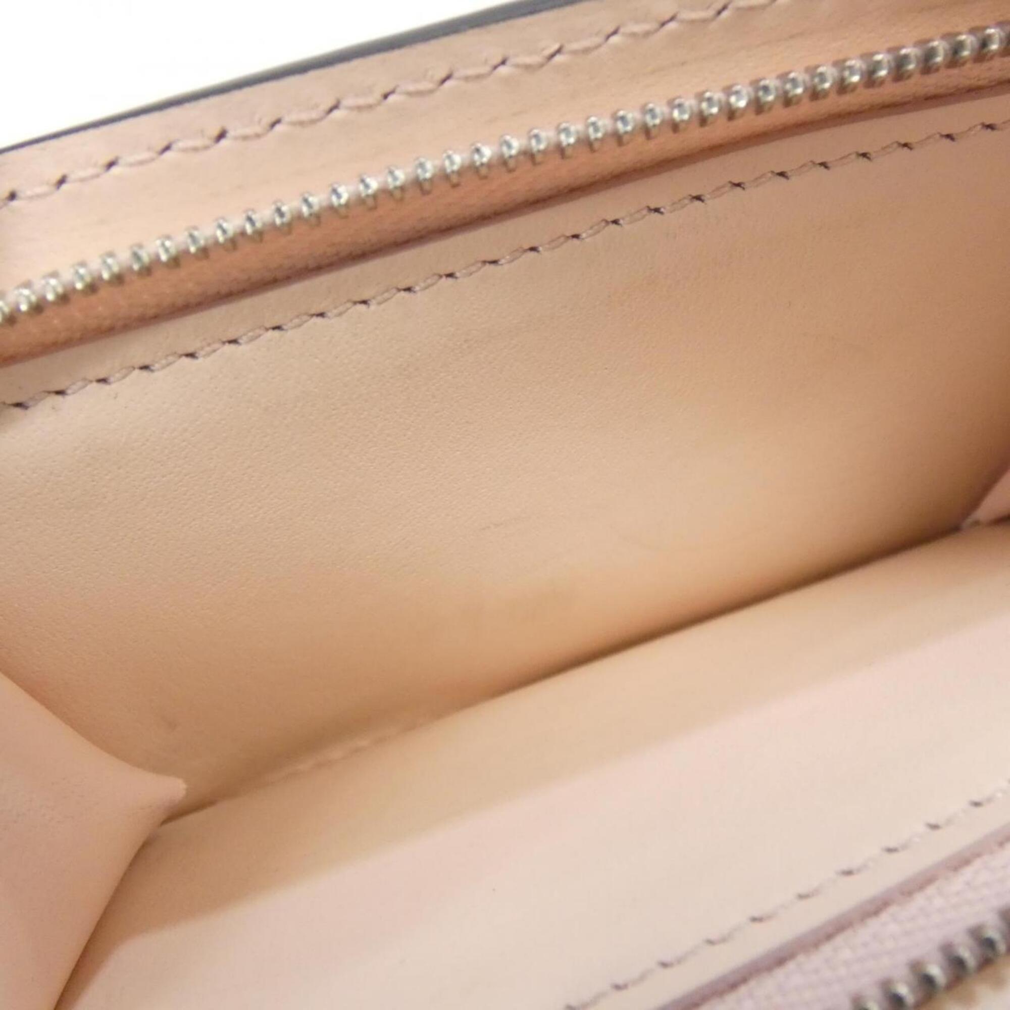 Louis Vuitton Pink Leather Wallet (Tri-Fold) (Pre-Owned)