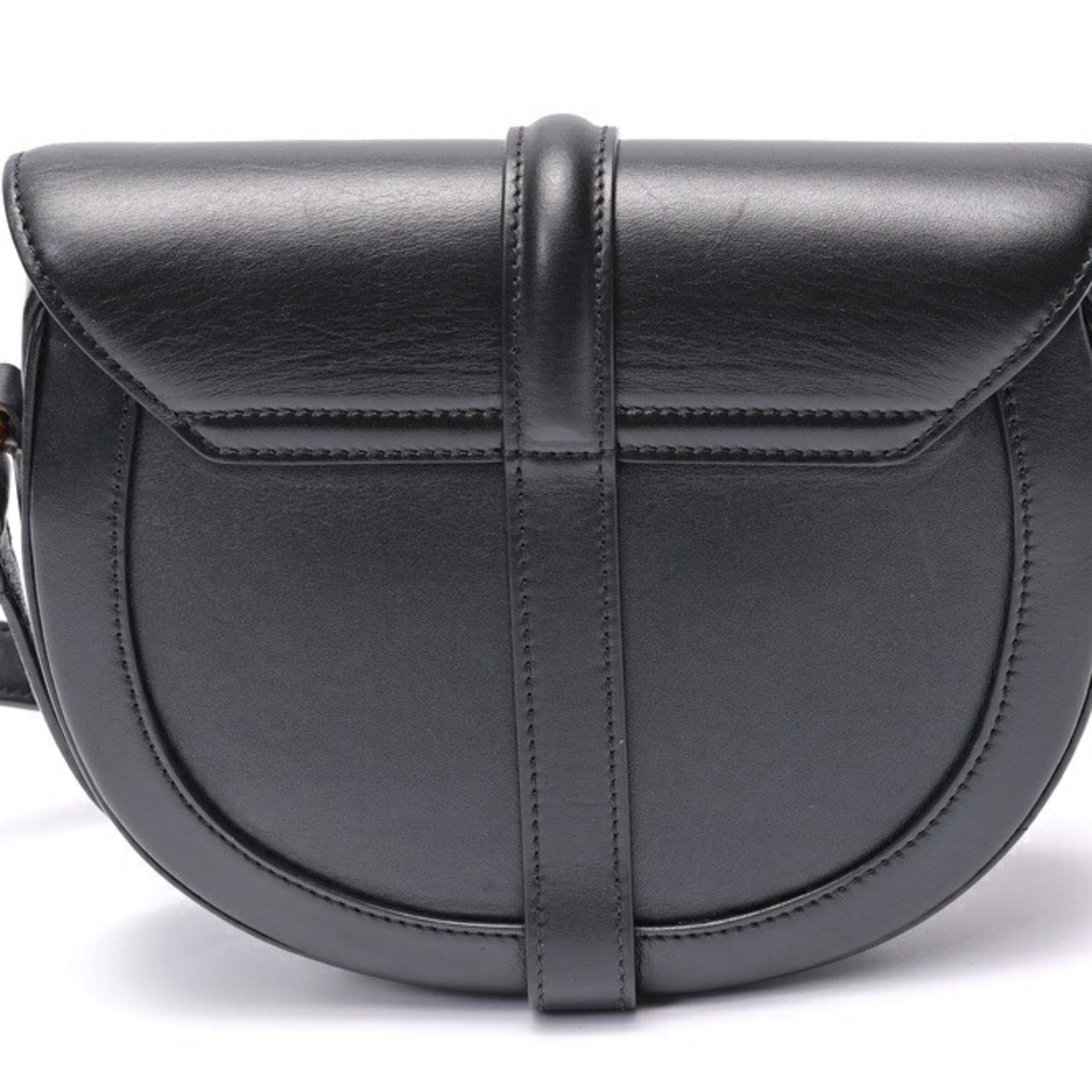 Celine Black Leather Shoulder Bag (Pre-Owned)