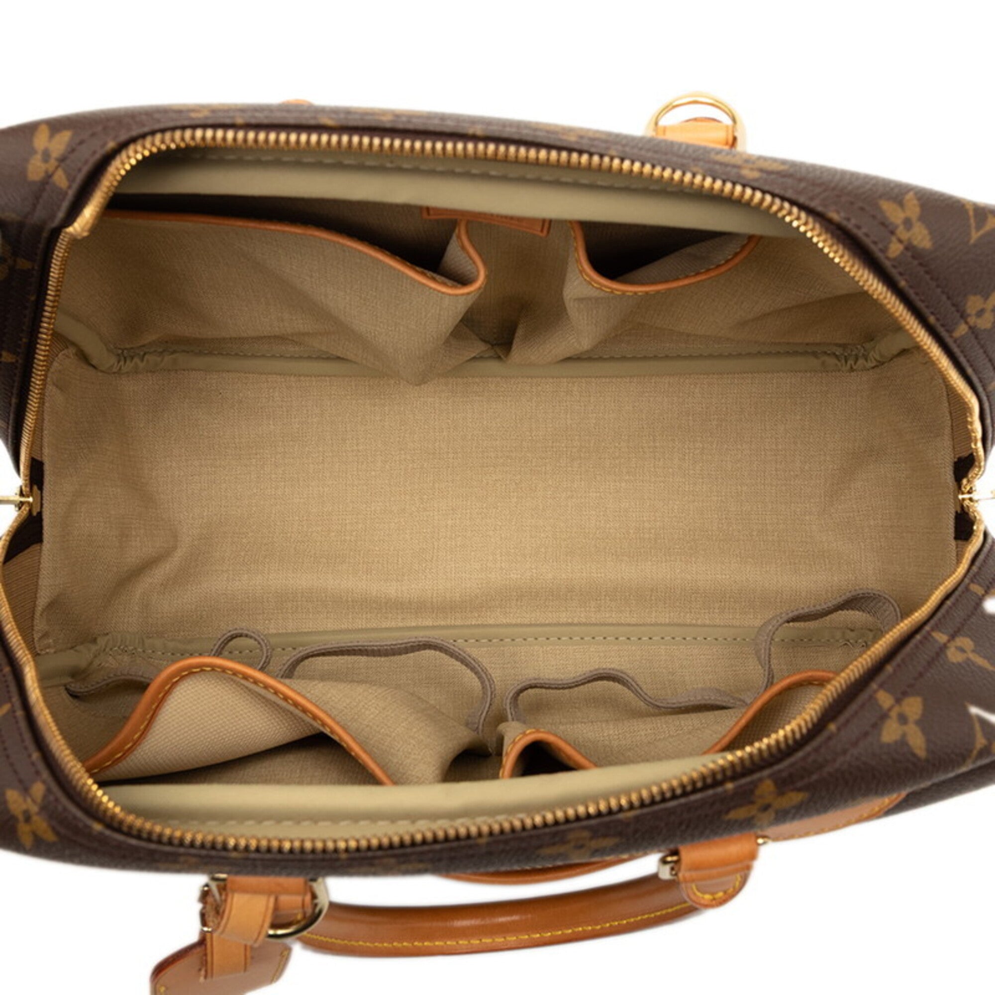 Louis Vuitton Brown Monogram Monogram Pvc Leather Handbag (Pre-Owned)