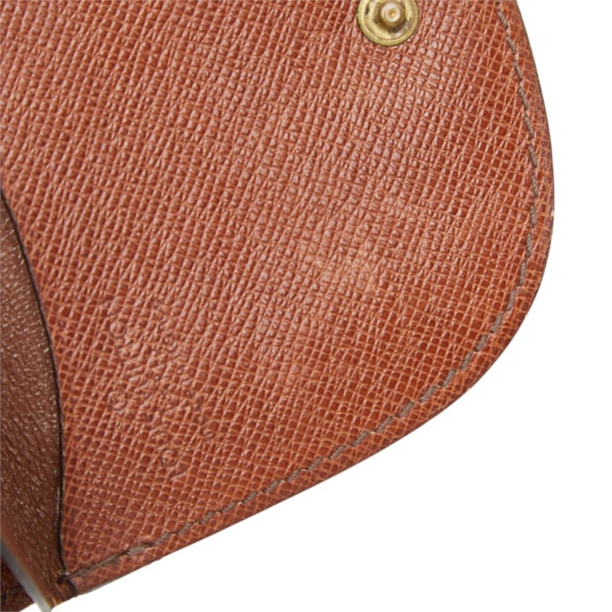 Louis Vuitton Brown Monogram Pvc Leather Coin Purse/Coin Case (Pre-Owned)