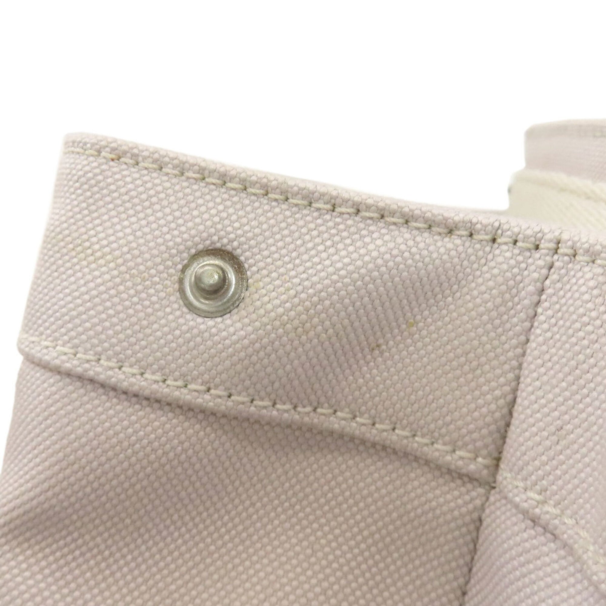 Loewe Light Gray Canvas Tote Bag (Pre-Owned)