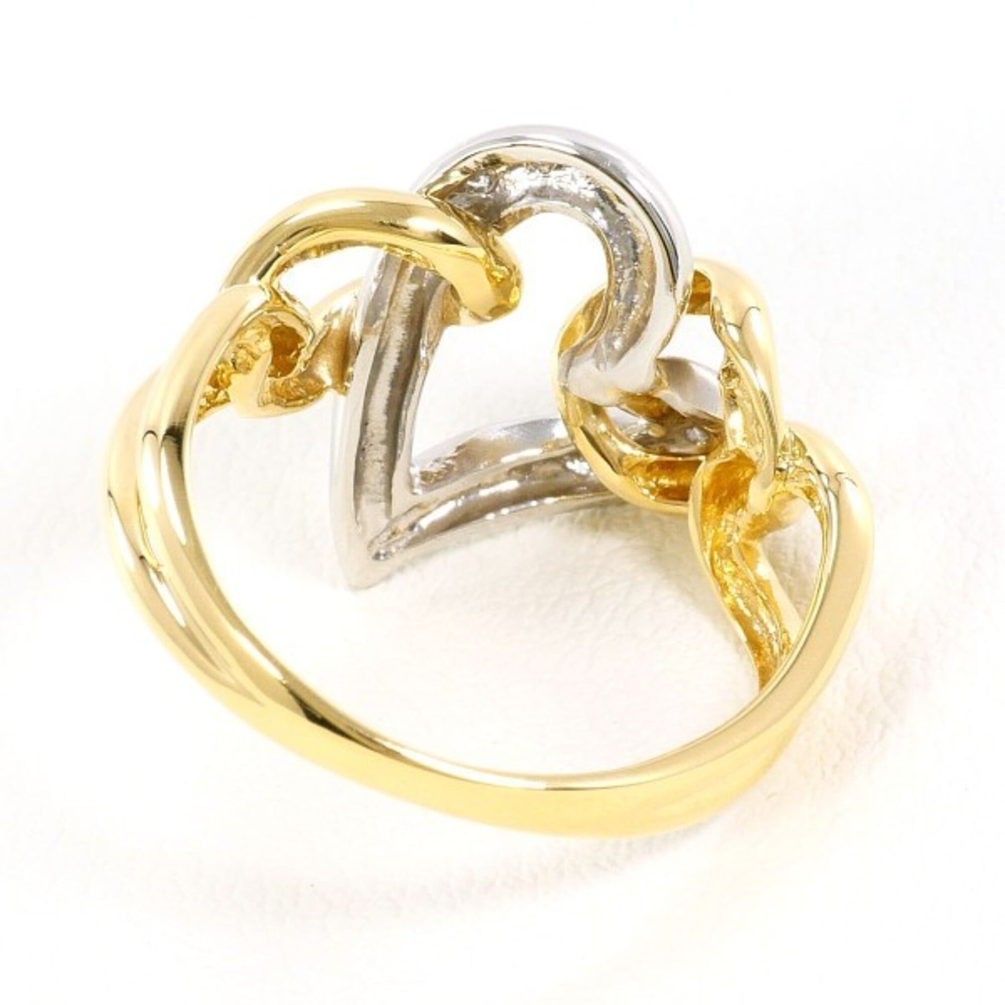 Unbranded Platinum Yellow Gold Yellow Gold (18K) Platinum 900 Band Ring (Pre-Owned)