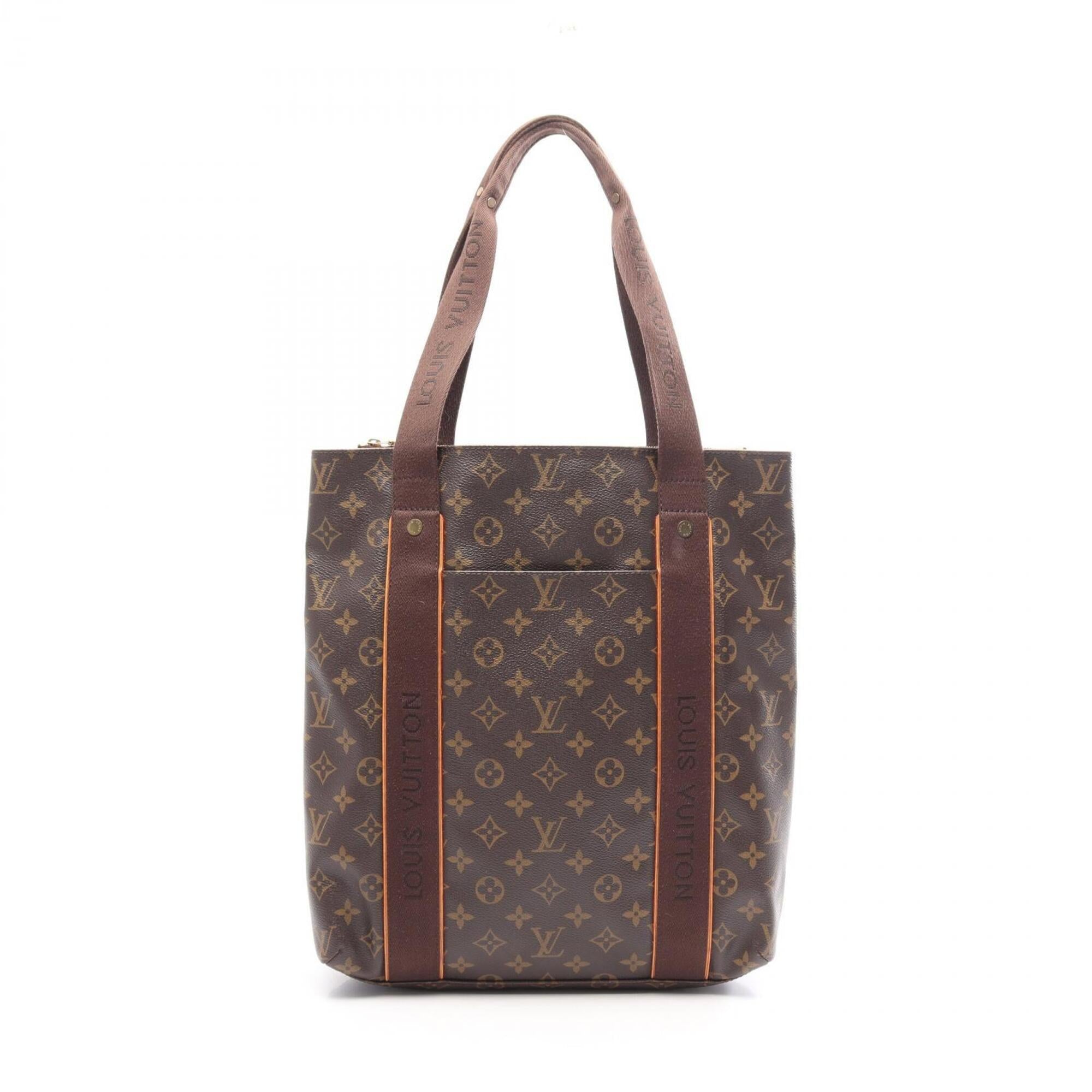 Louis Vuitton Brown Monogram Monogram Leather Handbag Tote Bag (Pre-Owned)