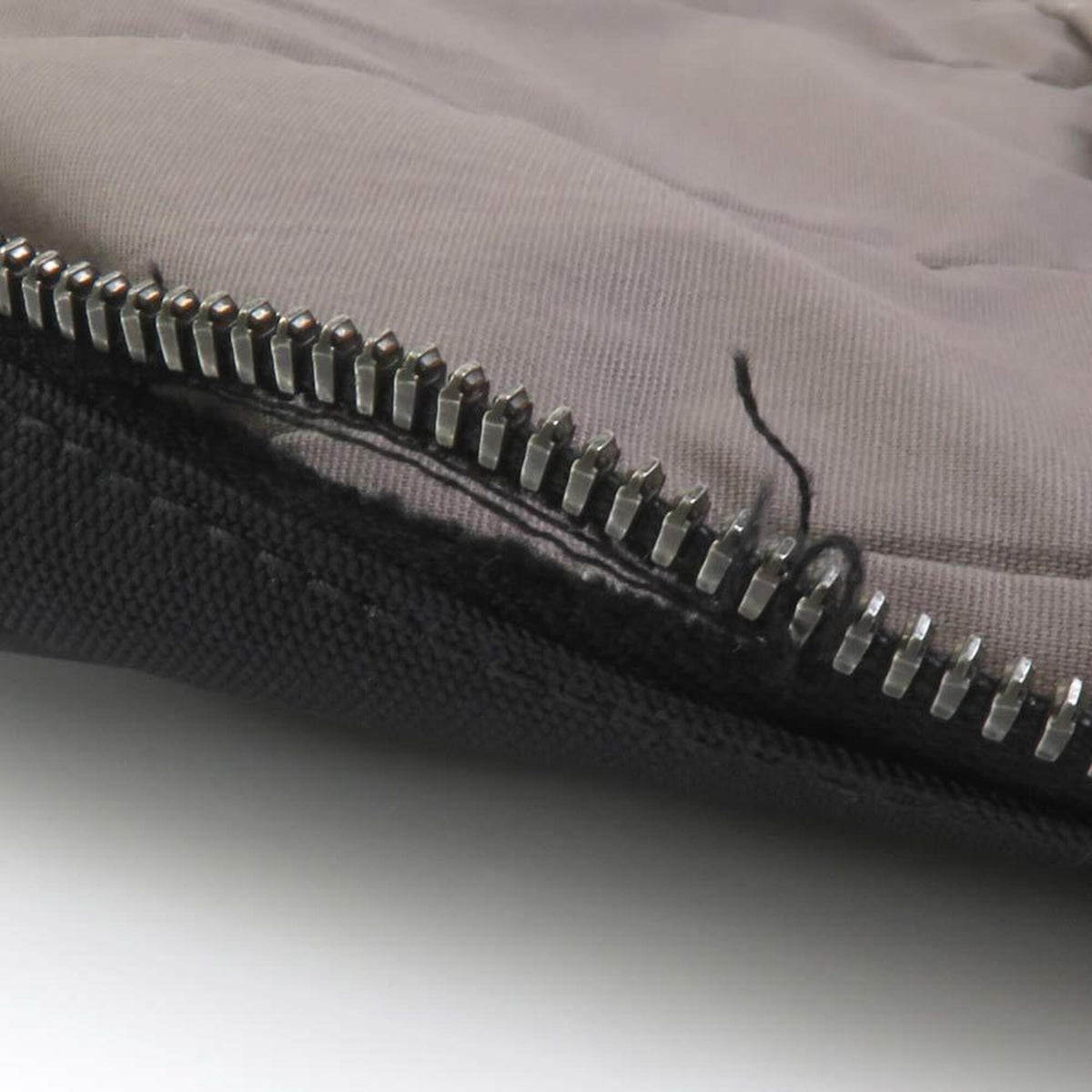 Bottega Veneta Black Nylon Canvas Leather Sling Bag (Pre-Owned)