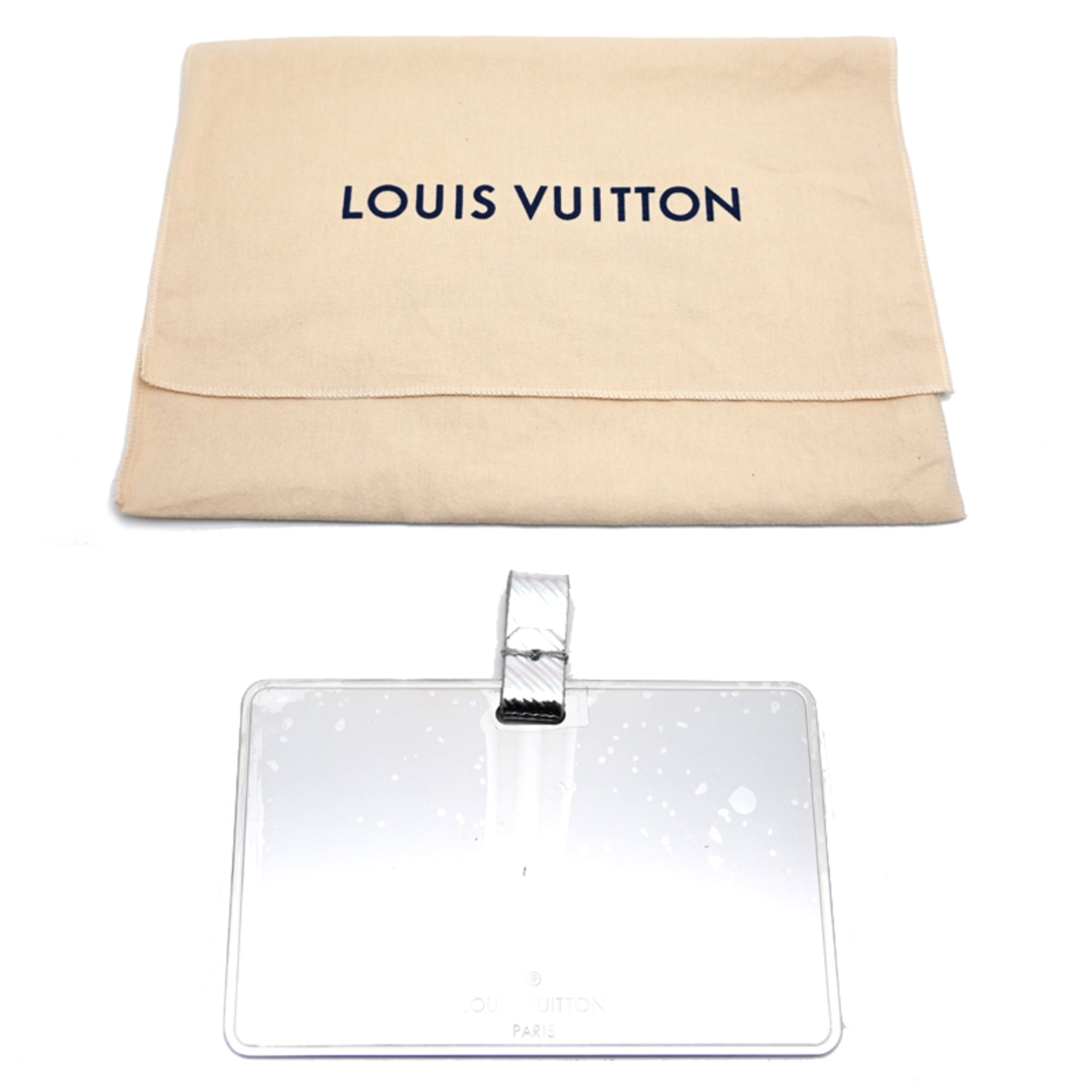 Louis Vuitton Silver Epi Leather Shoulder Bag (Pre-Owned)