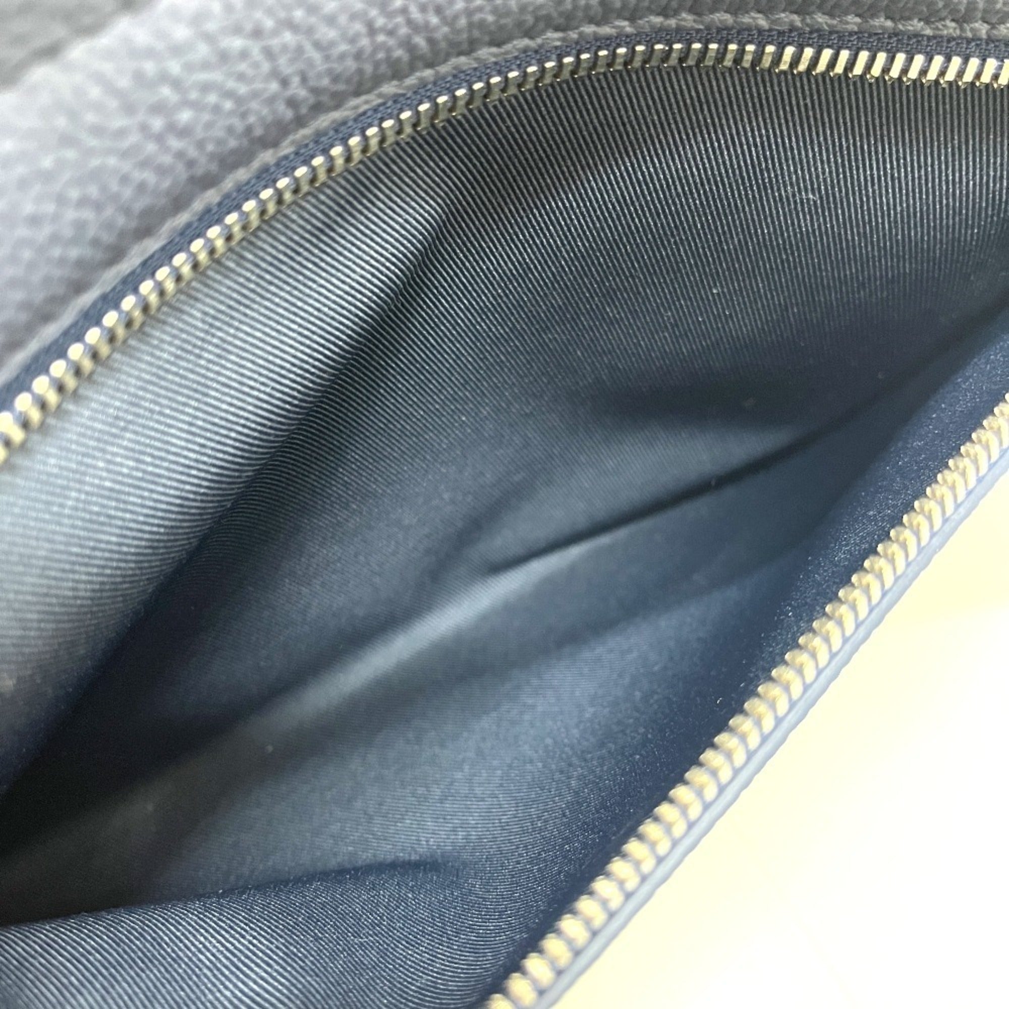 Louis Vuitton Blue Leather Handbag Shoulder Bag (Pre-Owned)