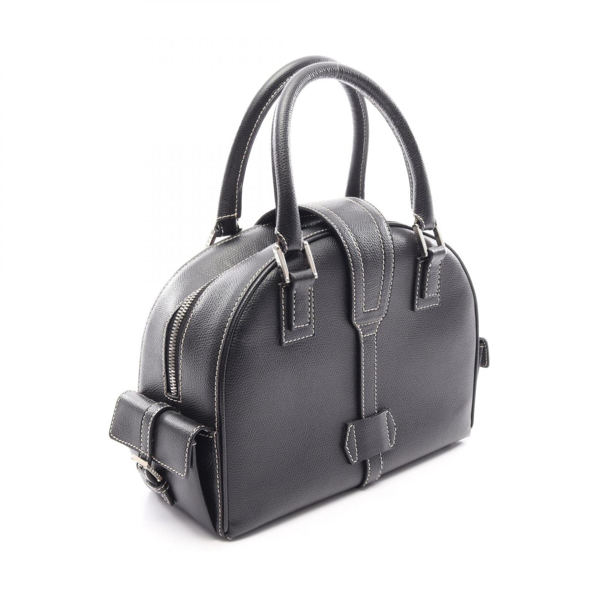 Loewe Black Leather Handbag (Pre-Owned)