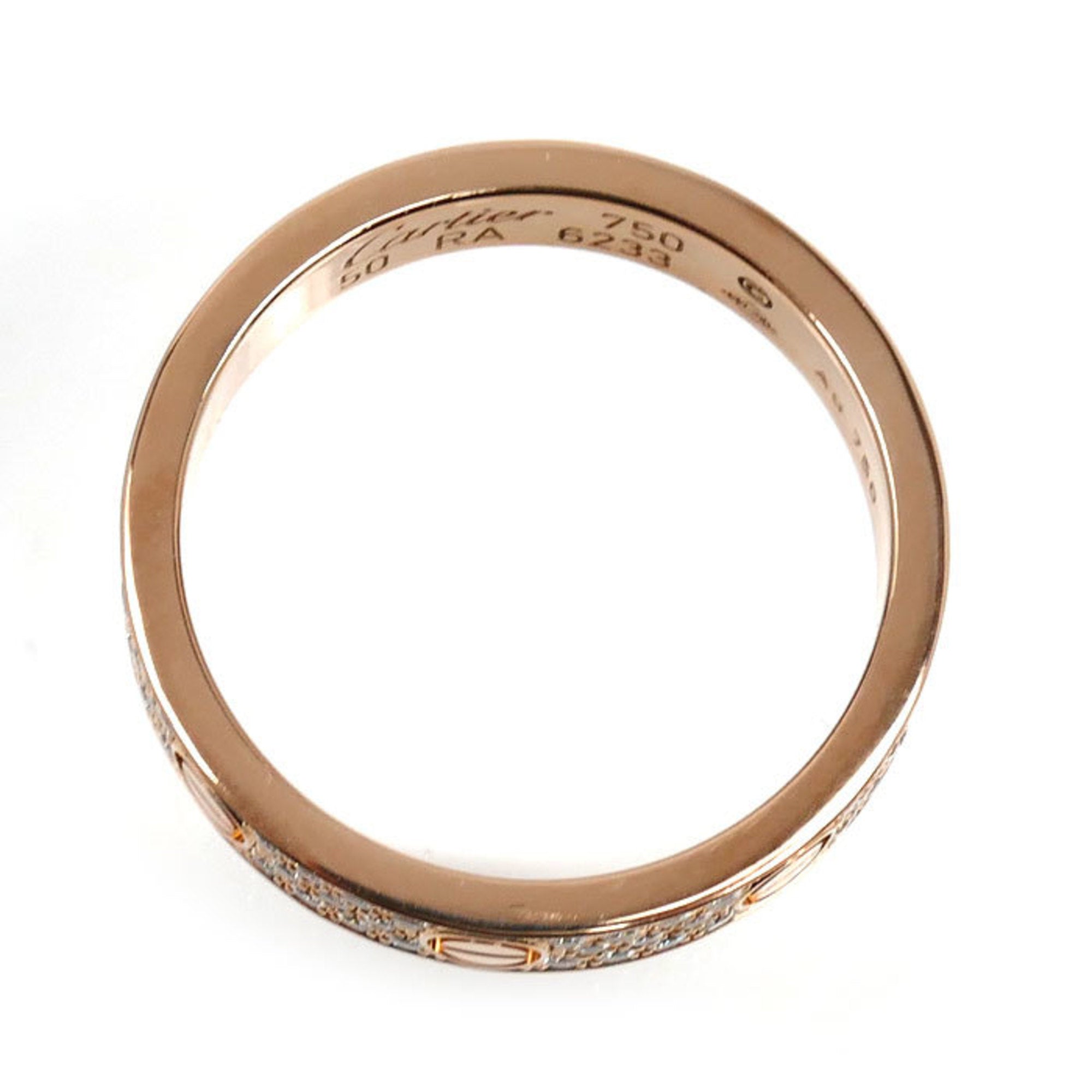 Cartier Pink Gold (18K) Band Ring (Pre-Owned)
