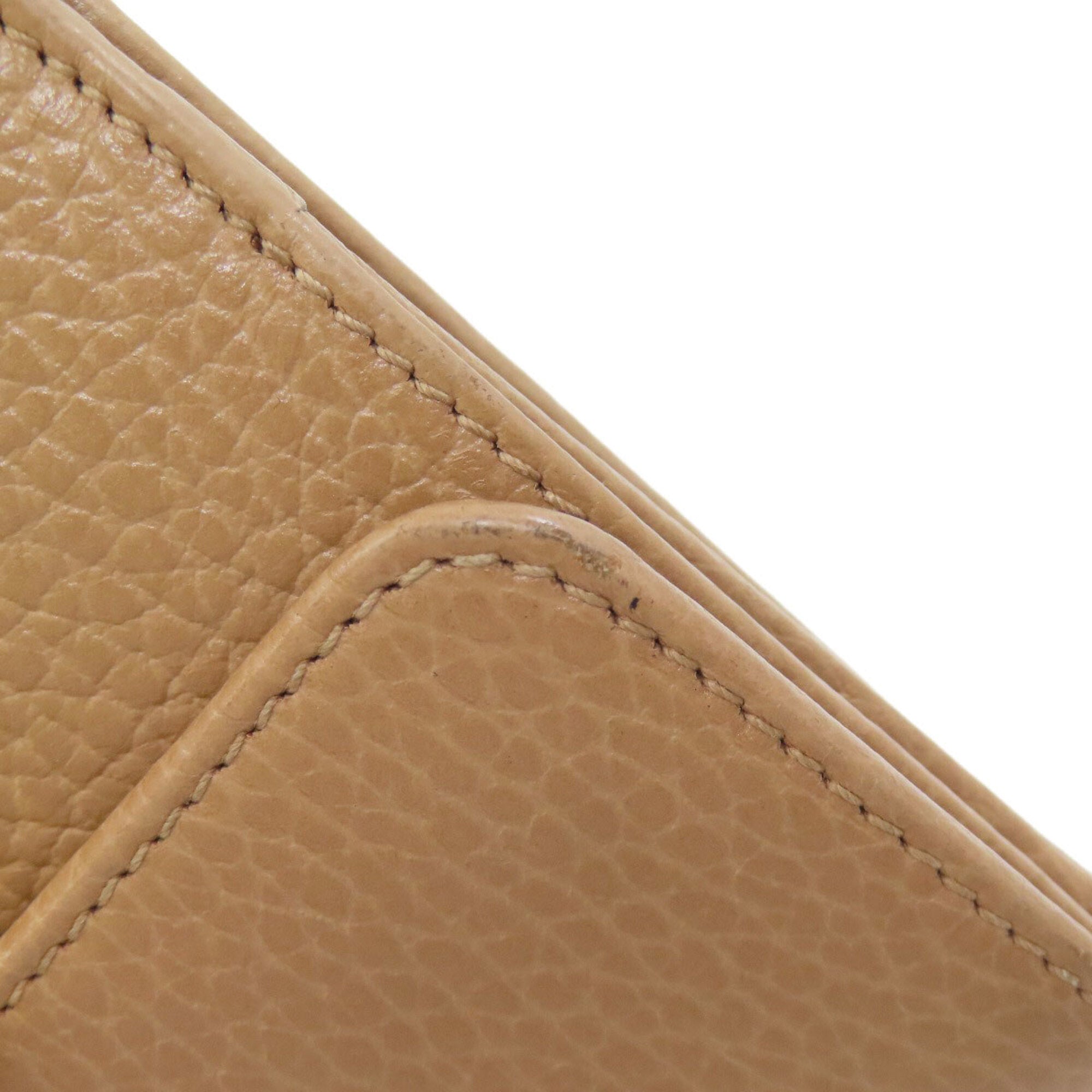 Gucci Brown Leather Wallet (Bi-Fold) (Pre-Owned)