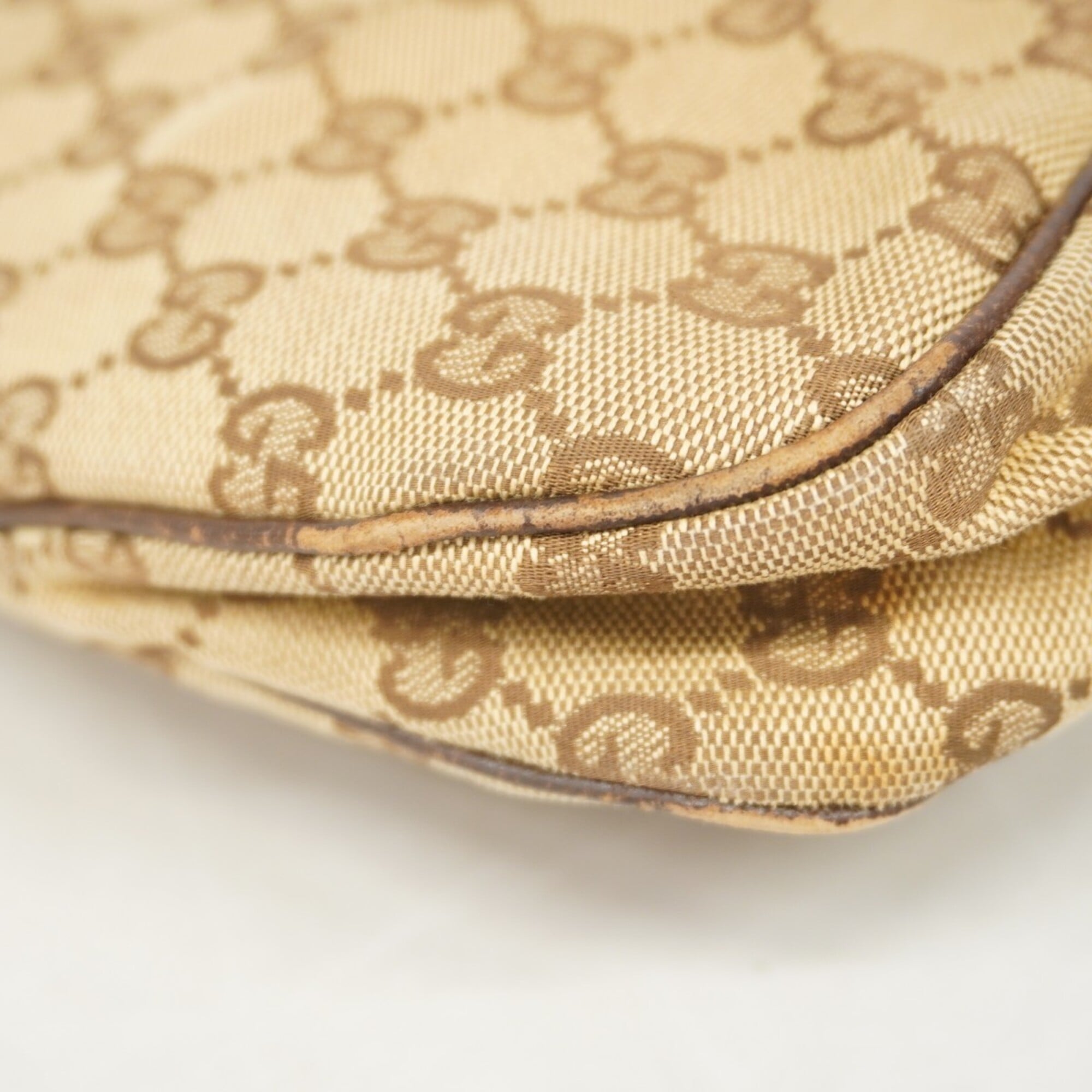 Gucci Beige Canvas Tote Bag (Pre-Owned)