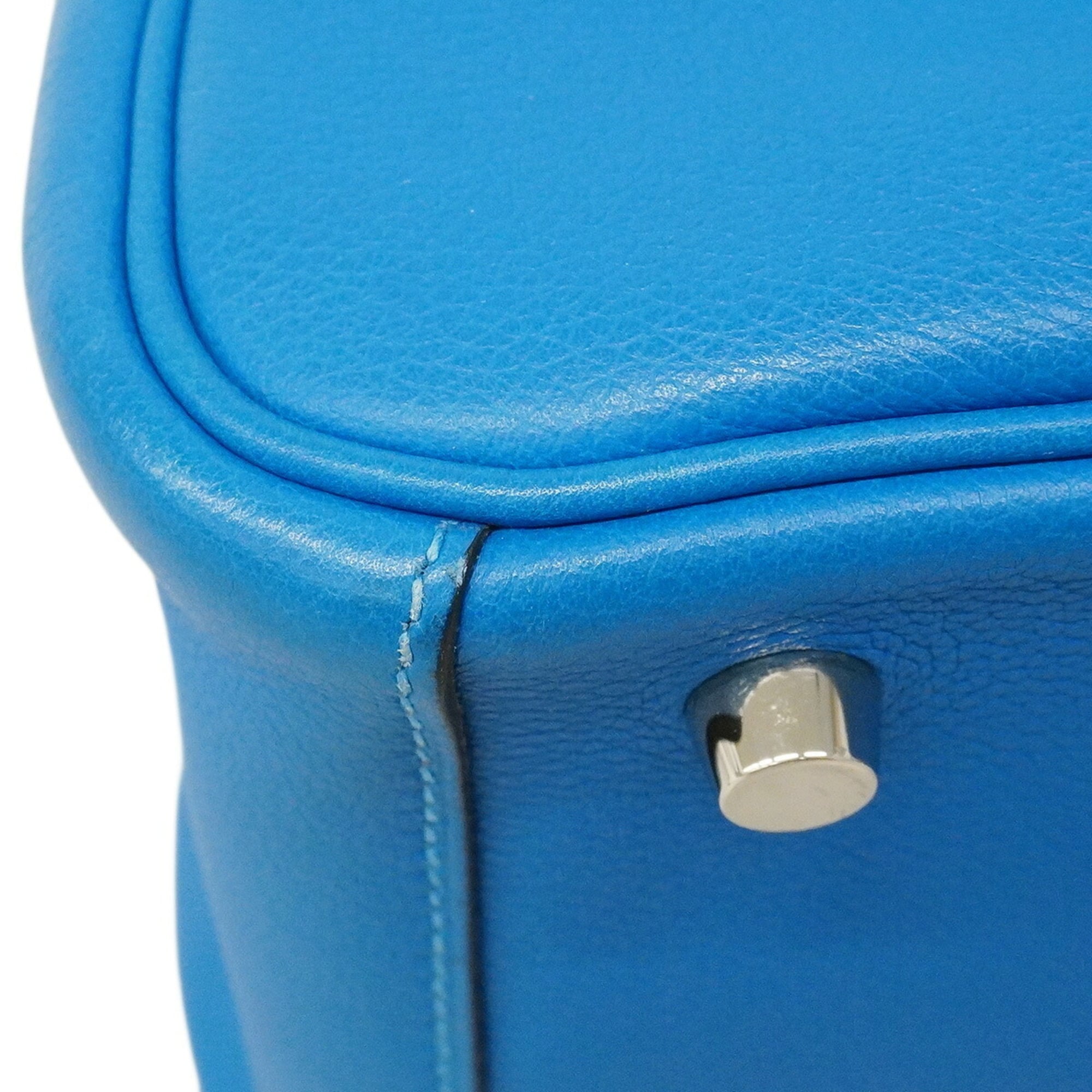 Hermes Blue Handbag (Pre-Owned)