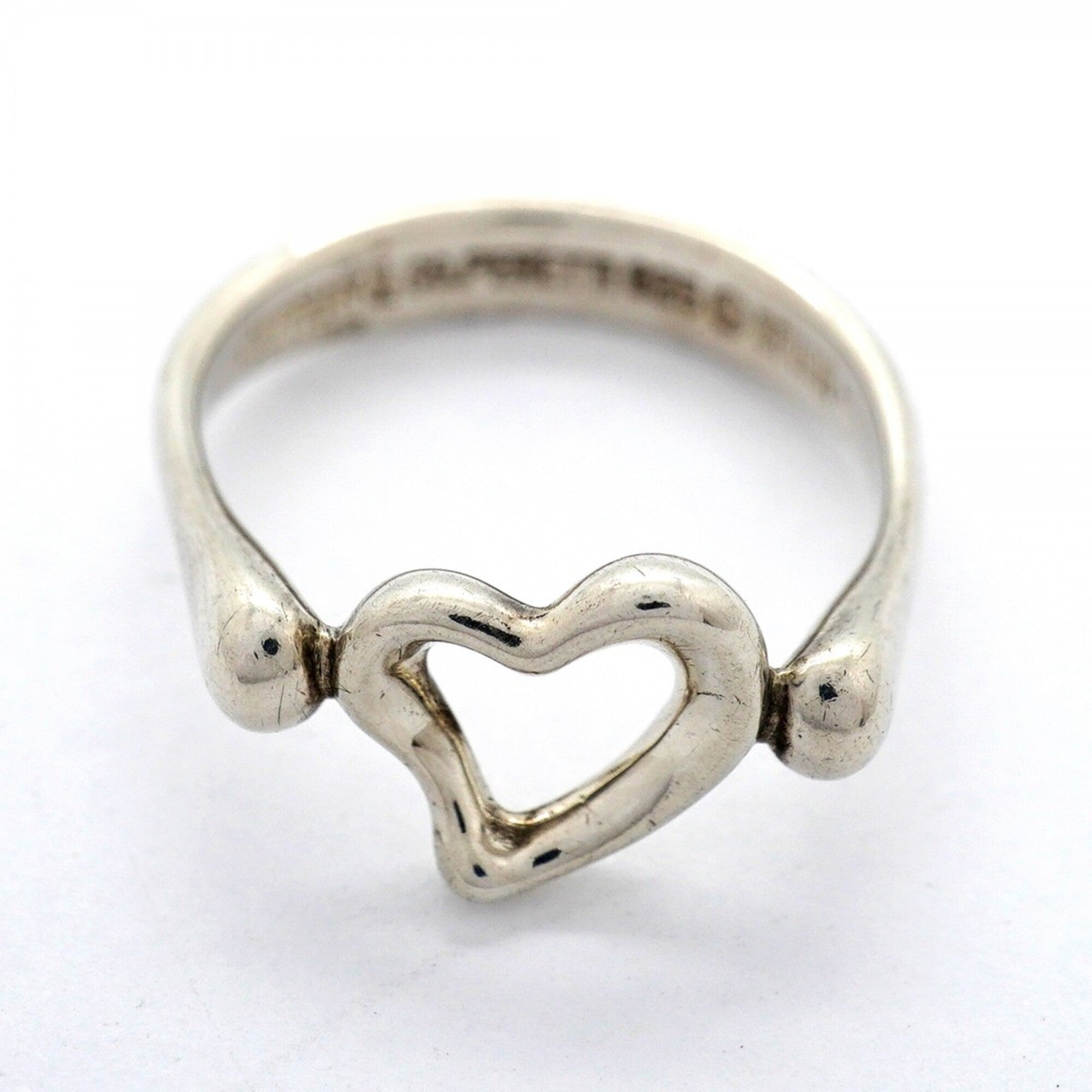 Tiffany Silver 925 Band Ring (Pre-Owned)