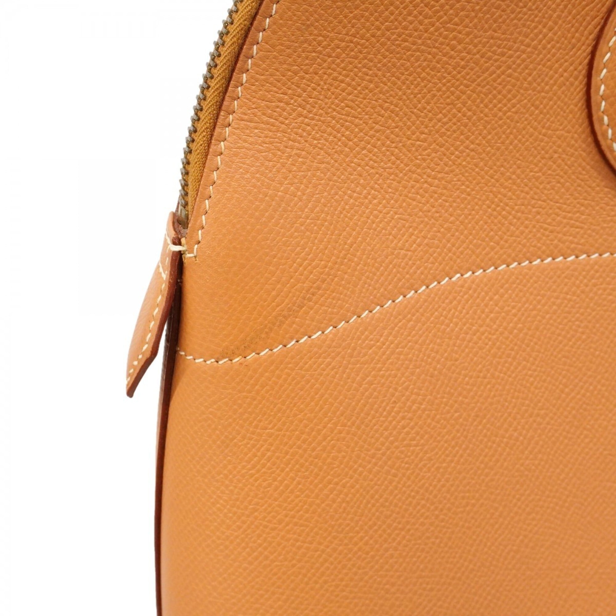 Hermes Natural Sable Courchevel Leather Handbag (Pre-Owned)