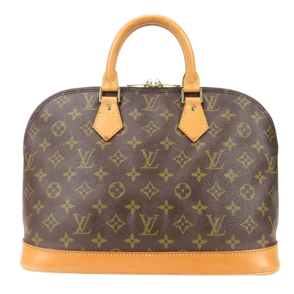 Louis Vuitton Monogram Brown Monogram Leather Handbag (Pre-Owned)