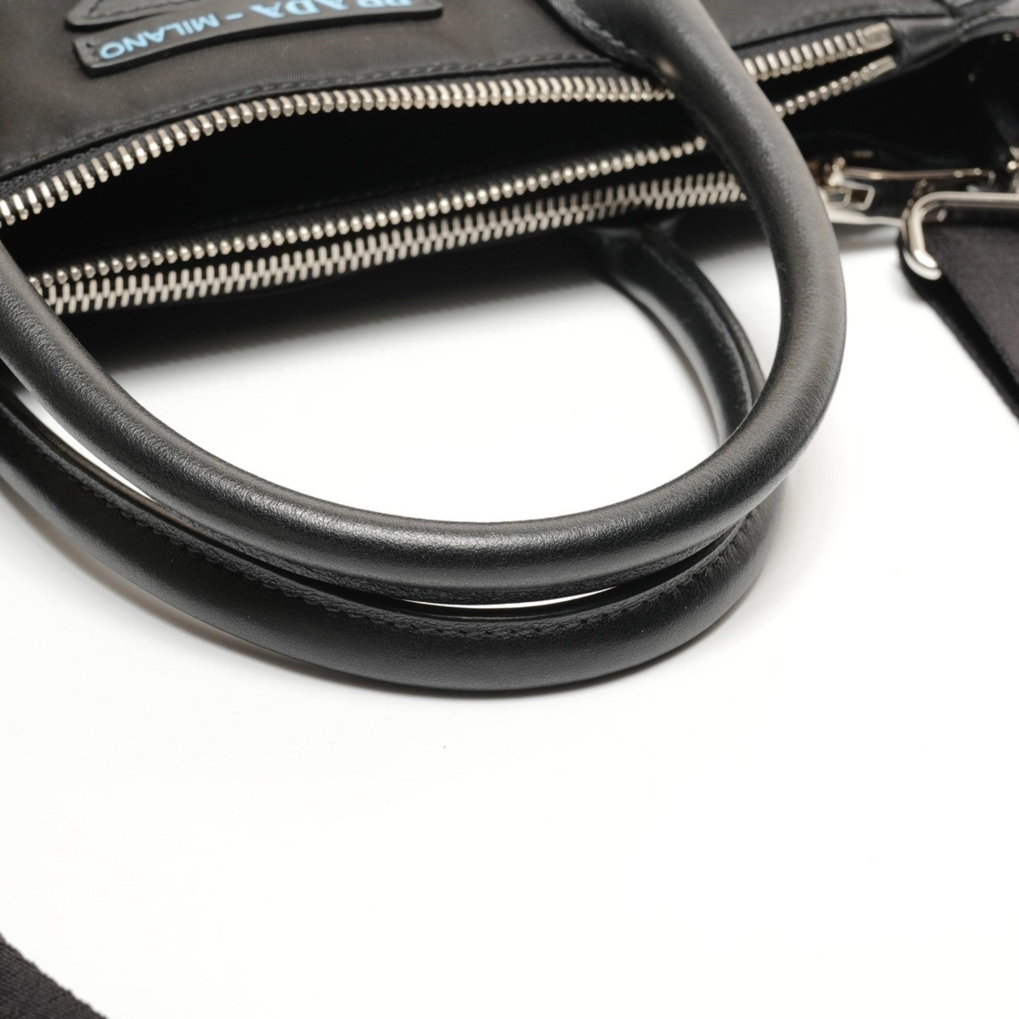 Prada Black Handbag Shoulder Bag (Pre-Owned)