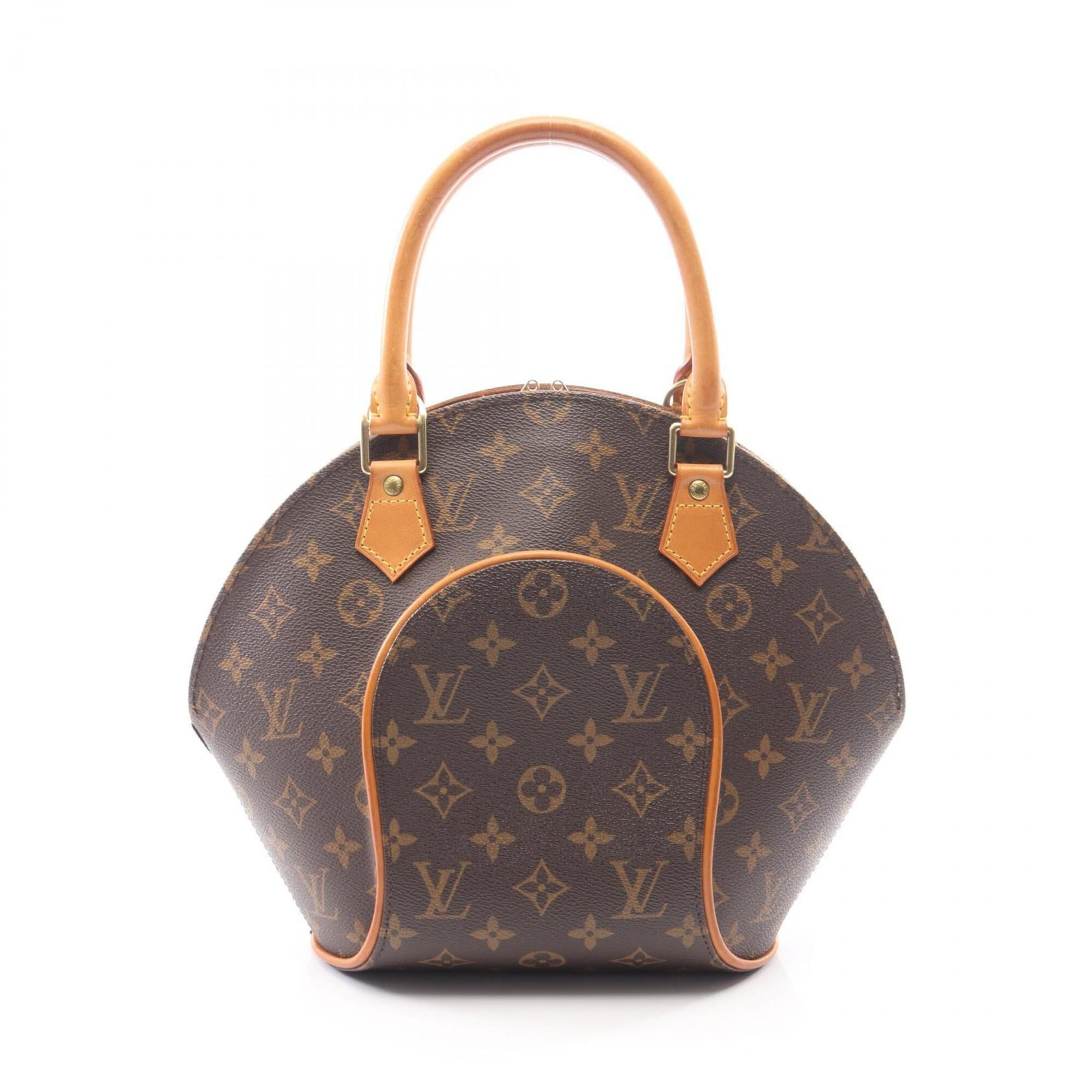 Louis Vuitton Brown Coated Canvas Leather Handbag (Pre-Owned)