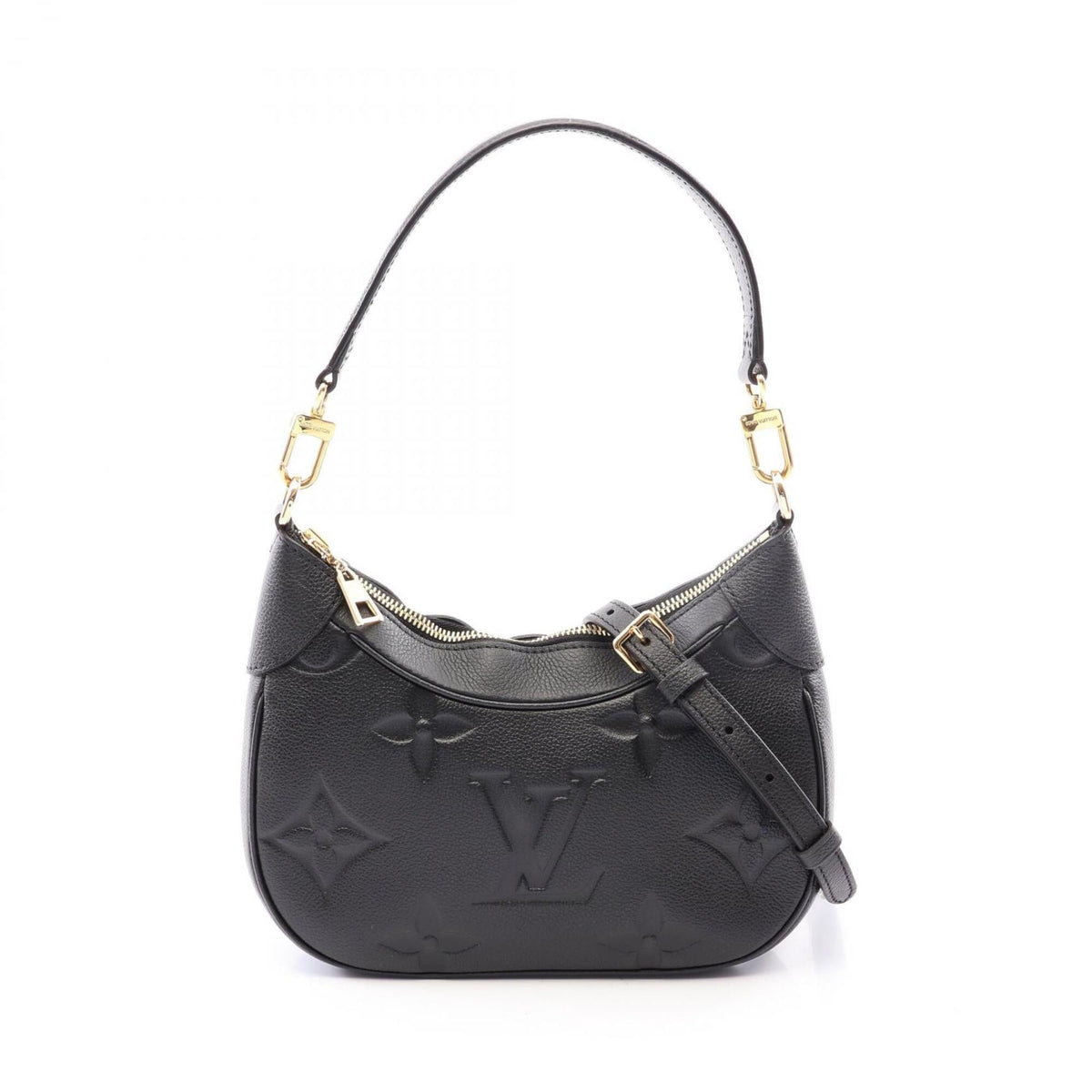 Louis Vuitton Black Noir Monogram Empreinte Handbag (Pre-Owned)