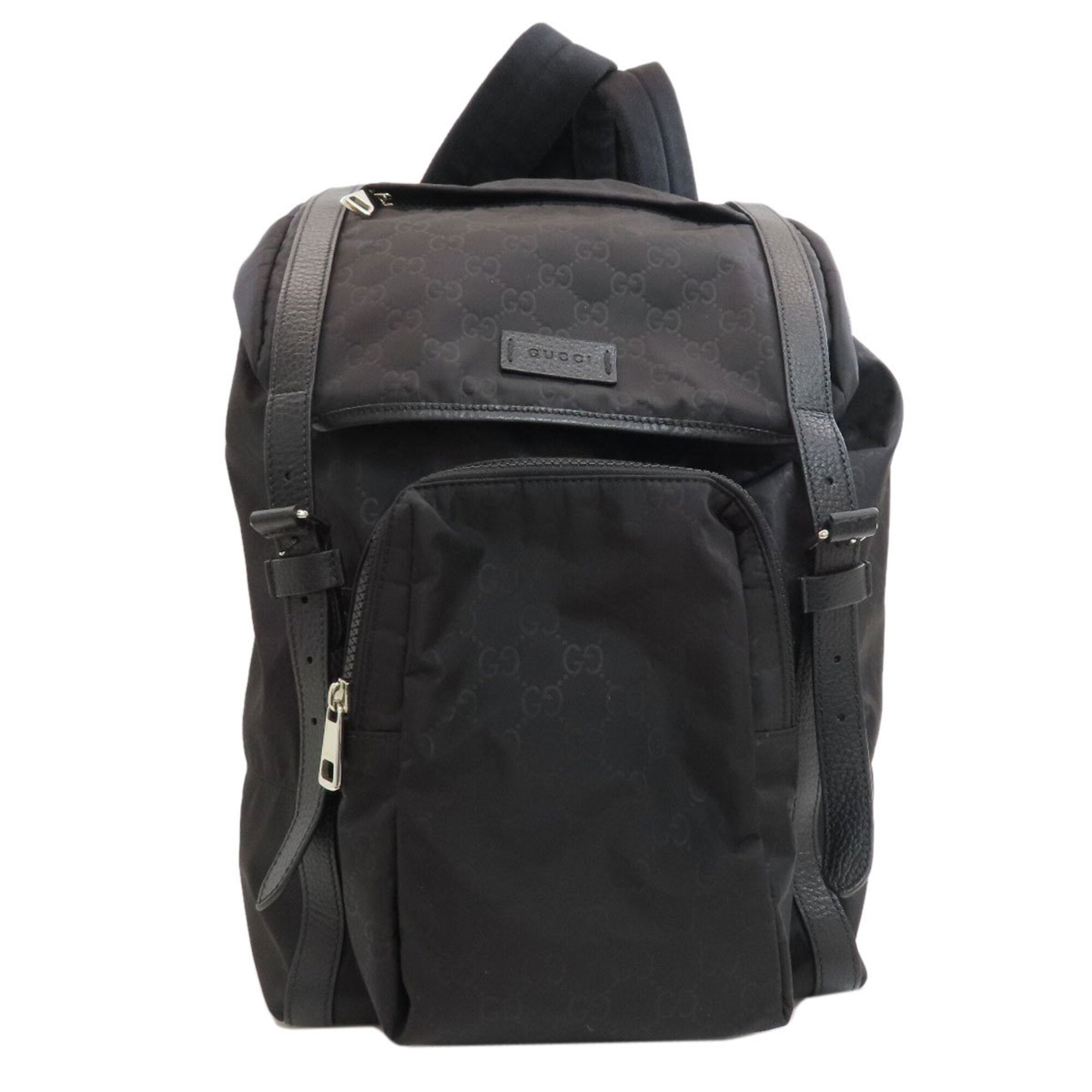 Gucci Black Nylon Backpack (Pre-Owned)