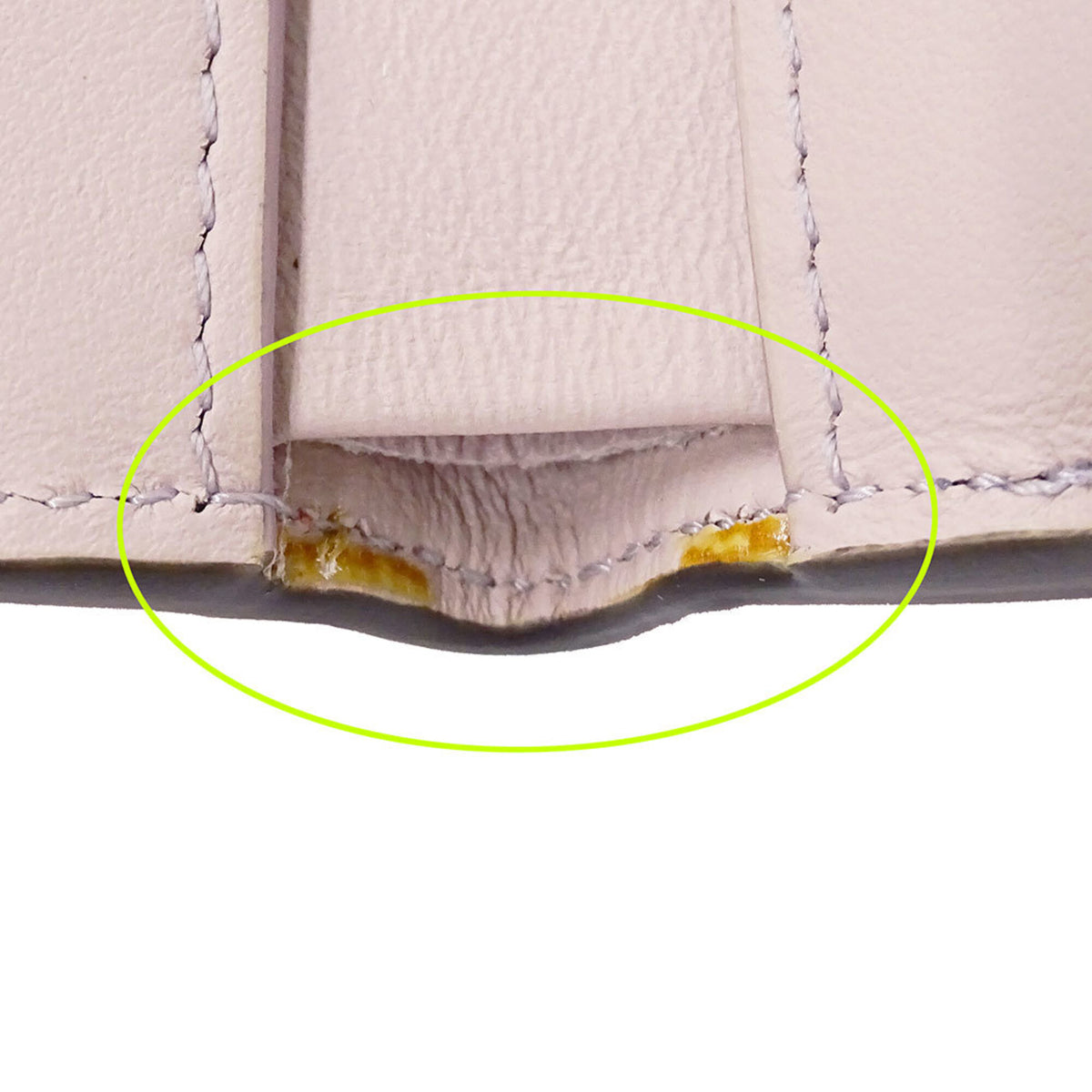 Fendi Pink Leather Wallet (Bi-Fold) (Pre-Owned)