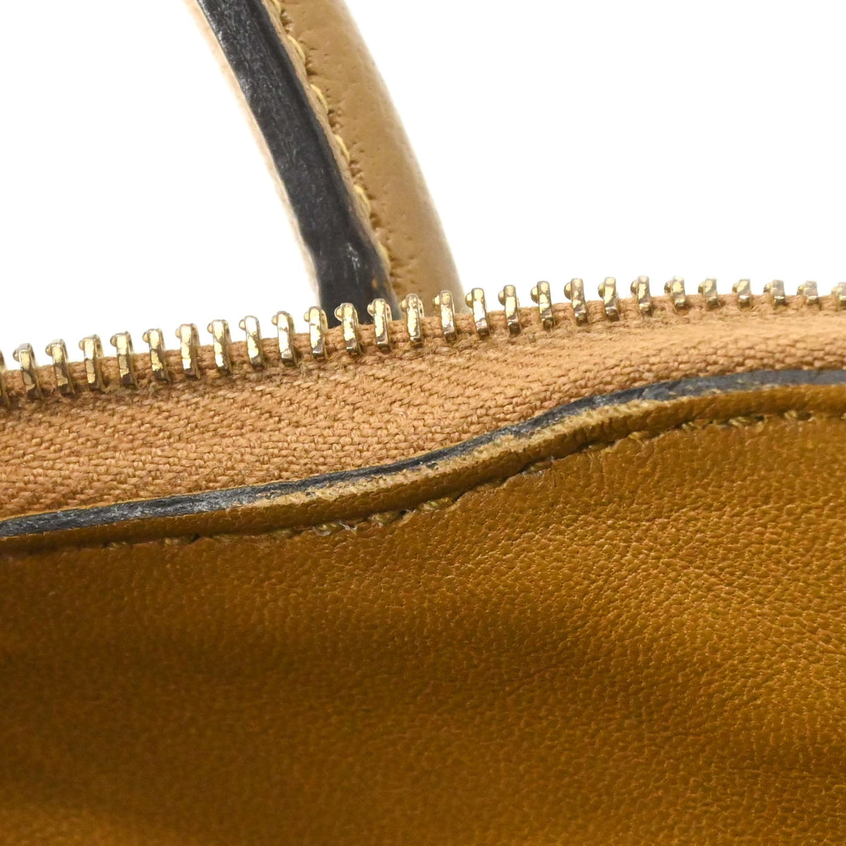 Hermes Brown Chevre Leather Handbag Shoulder Bag (Pre-Owned)