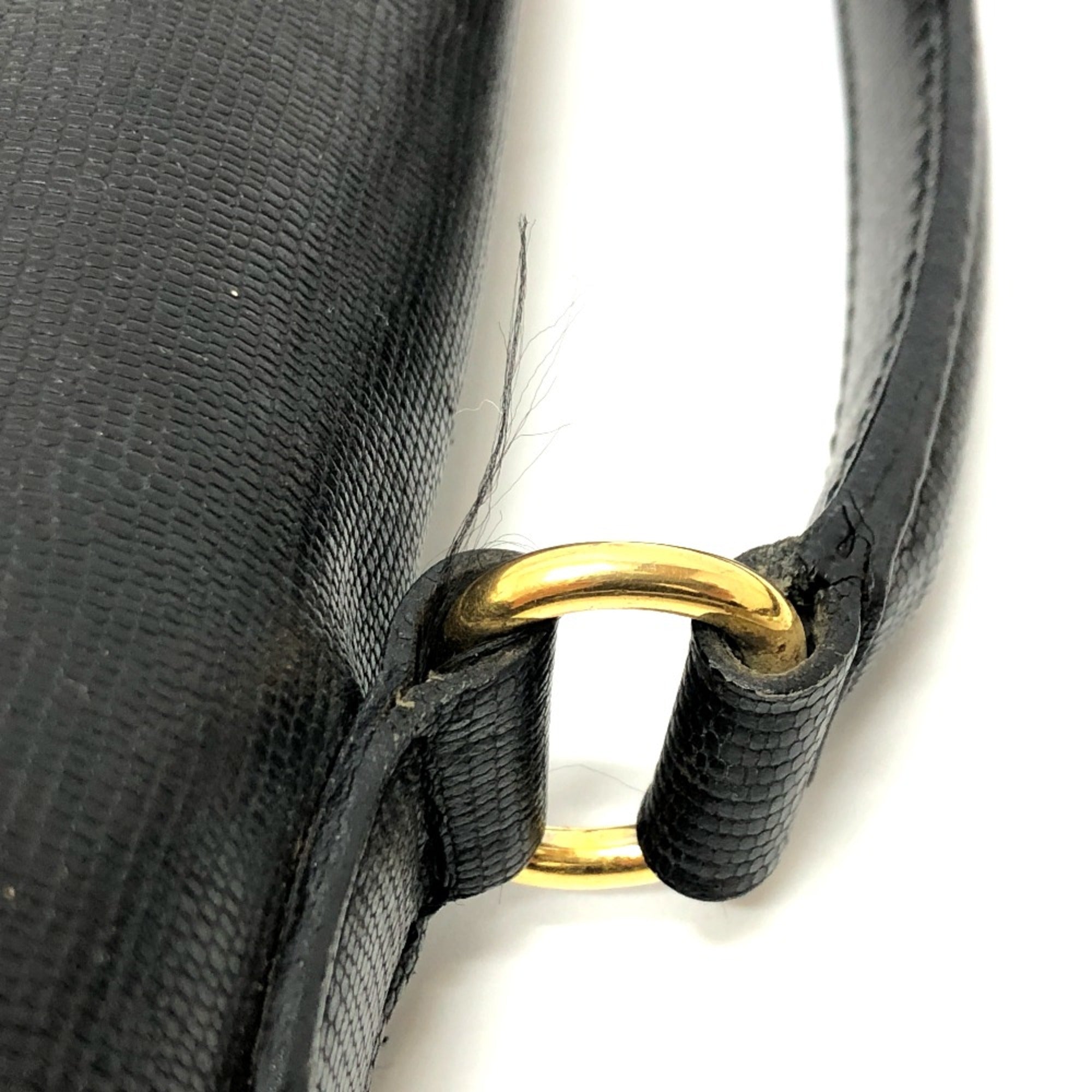 Celine Black Leather Shoulder Bag (Pre-Owned)