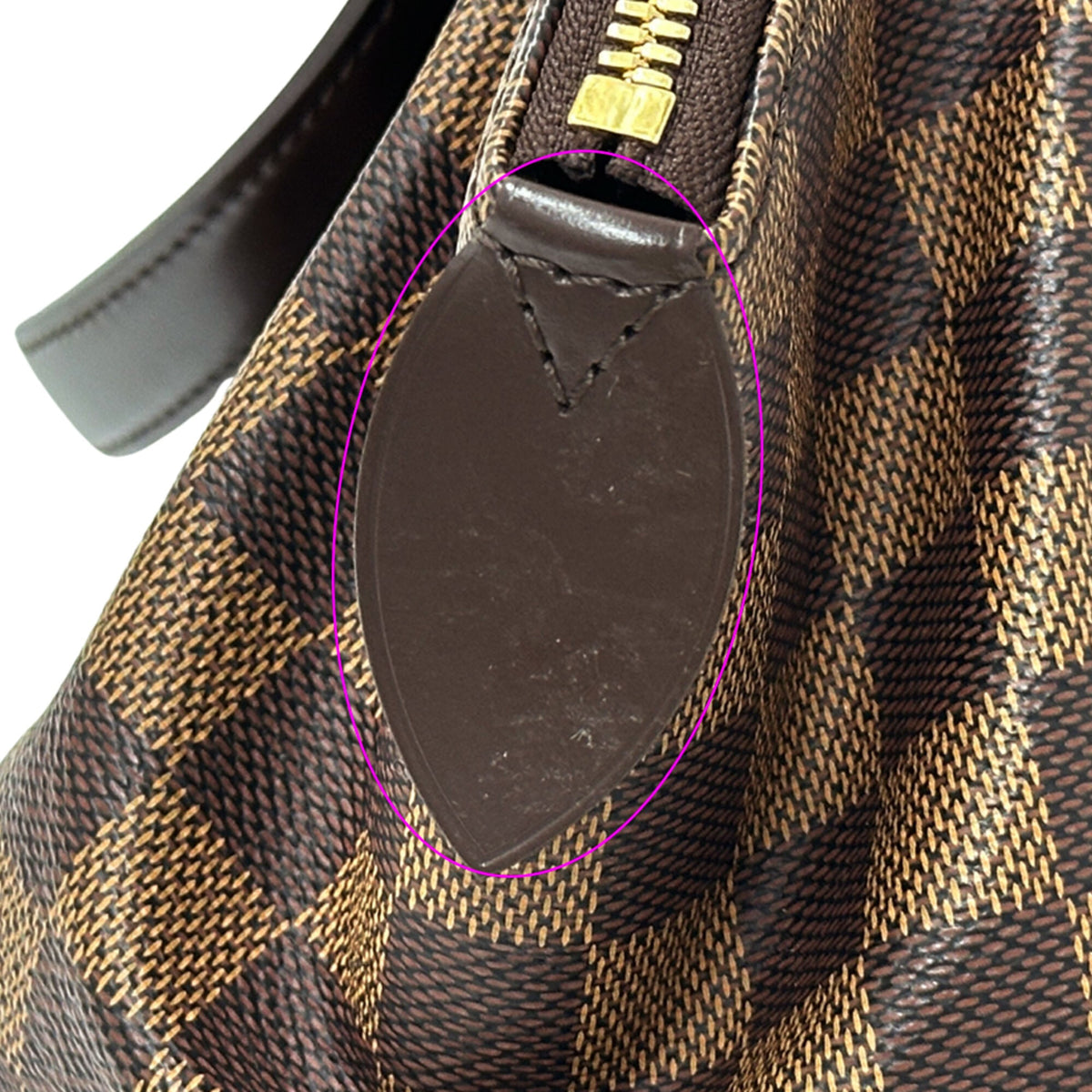 Louis Vuitton Brown Damier Canvas Ebene Damier Canvas Handbag (Pre-Owned)