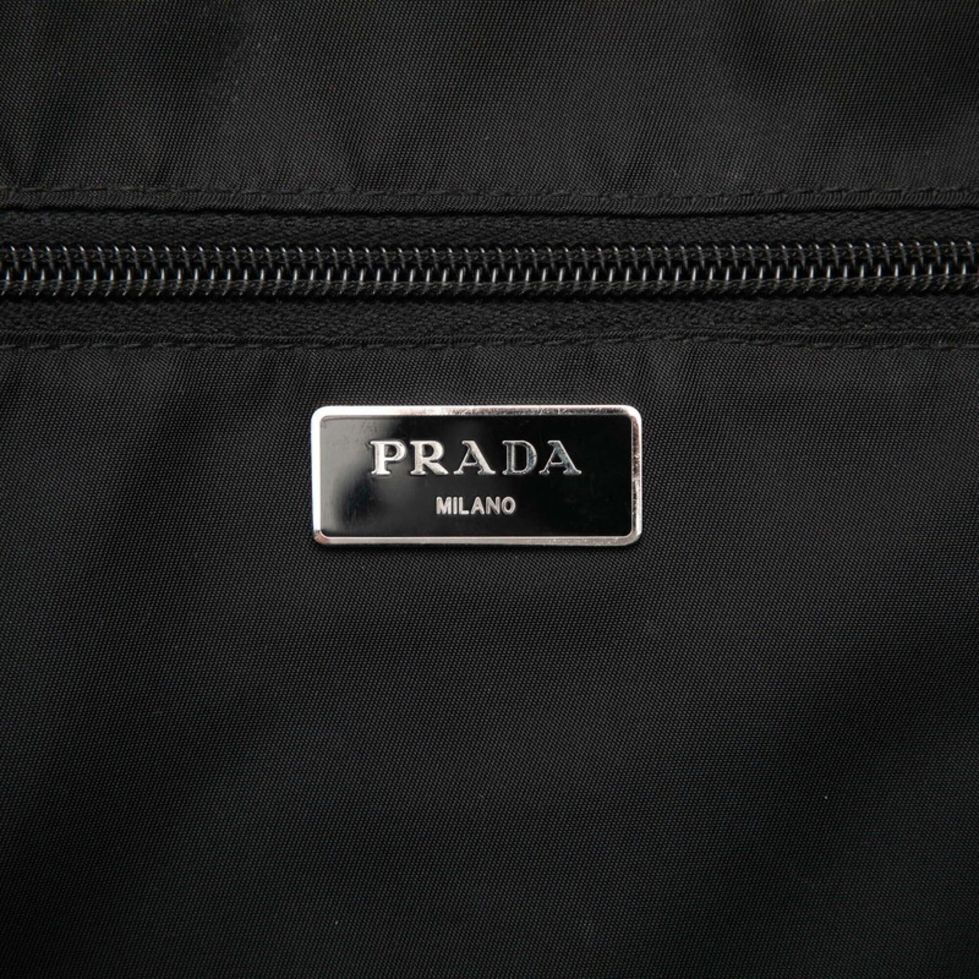 Prada Black Nylon Backpack (Pre-Owned)